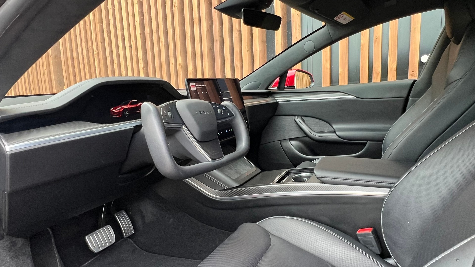 TESLA MODEL S 100 kWh PLAID BLACK l 1268 PS-image-23