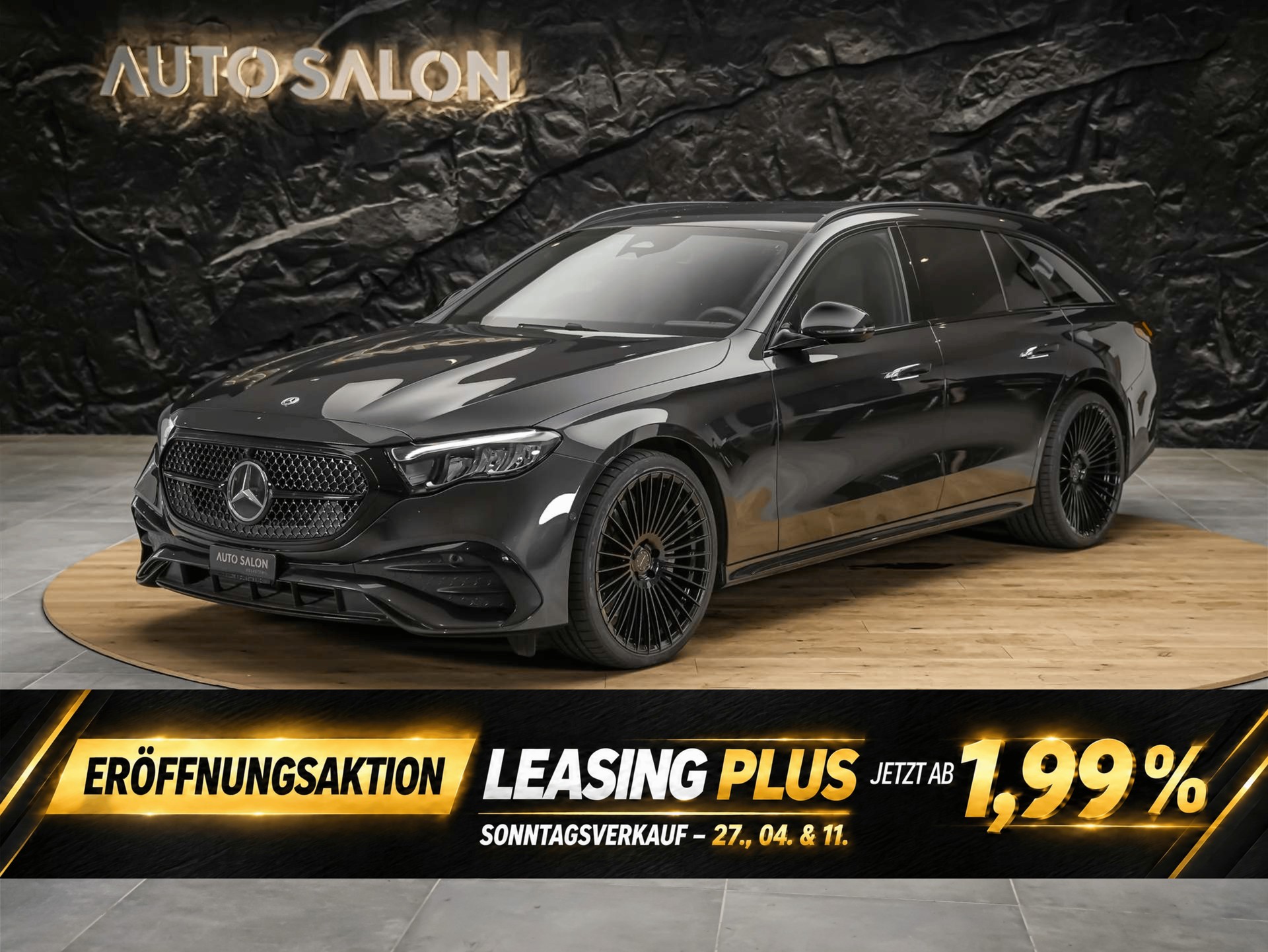 MERCEDES-BENZ E 220 d AMG Line 4matic Kombi *Werksgarantie*21" Felgen*Abstandsregler*-image-0