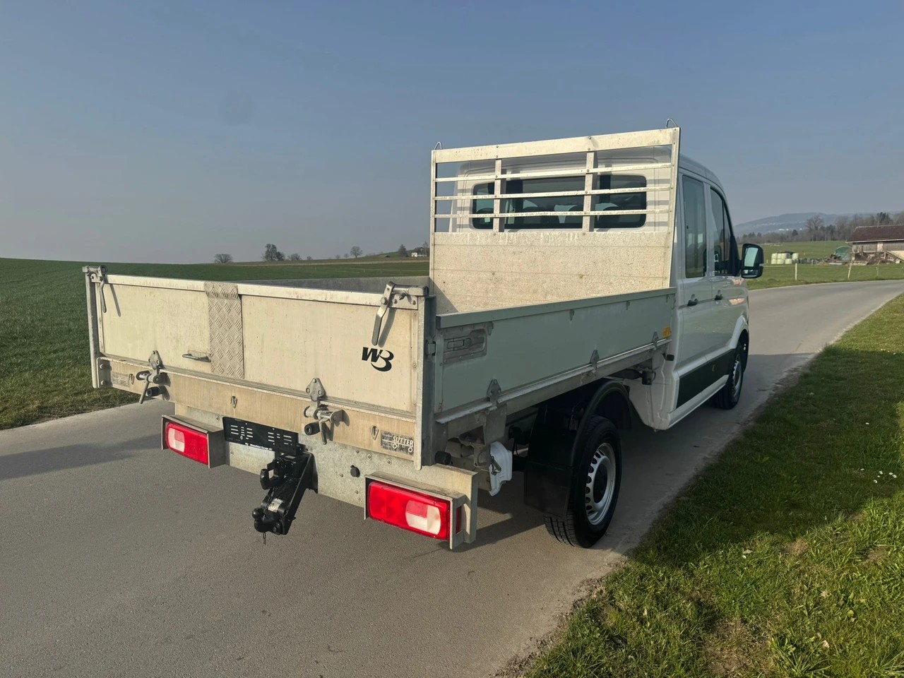 VW Crafter 35 2.0 TDI Kipper mit 3.5t Anhängelast-image-7