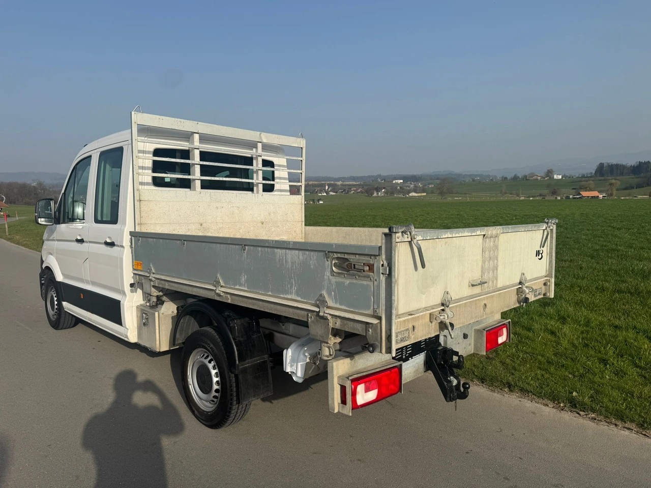 VW Crafter 35 2.0 TDI Kipper mit 3.5t Anhängelast-image-6