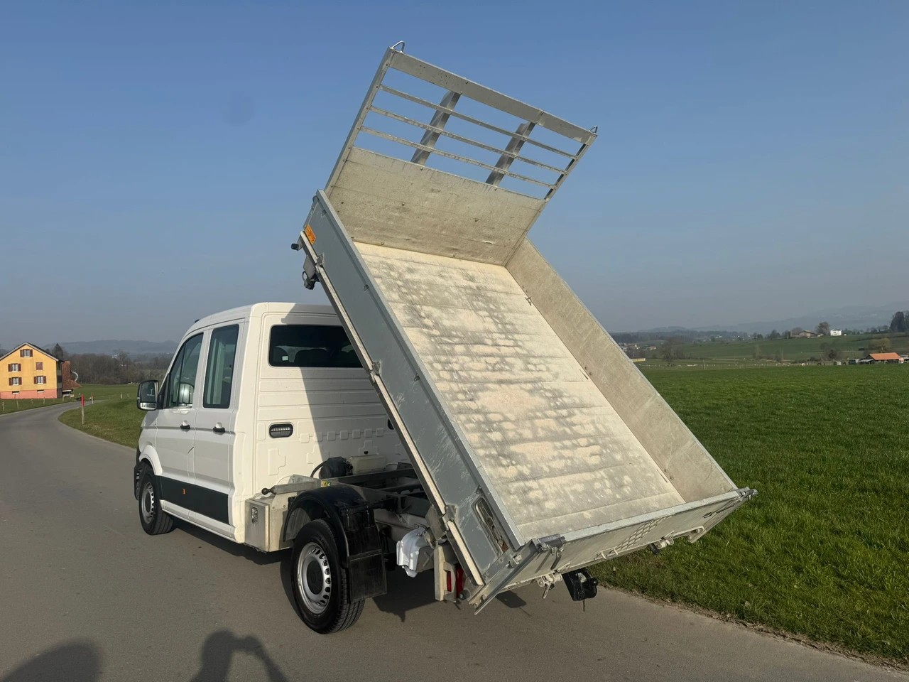 VW Crafter 35 2.0 TDI Kipper mit 3.5t Anhängelast-image-5