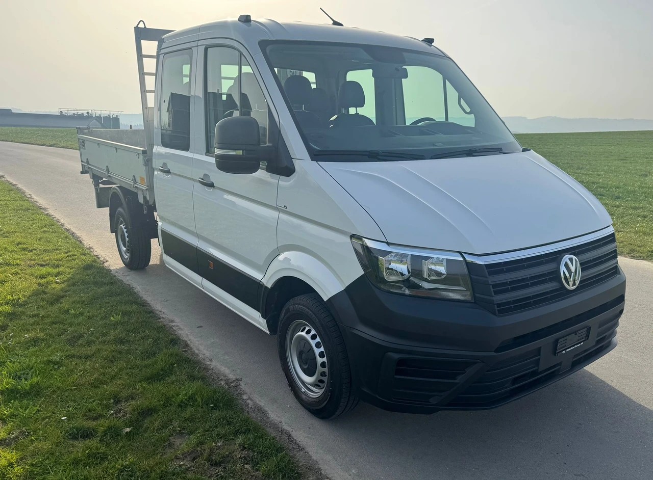 VW Crafter 35 2.0 TDI Kipper mit 3.5t Anhängelast-image-2