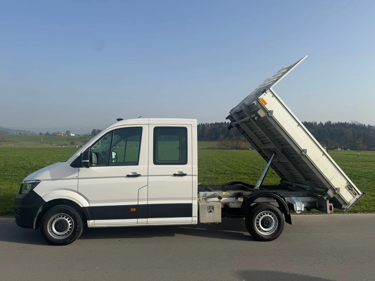 VW Crafter 35 2.0 TDI Kipper mit 3.5t Anhängelast-image-3