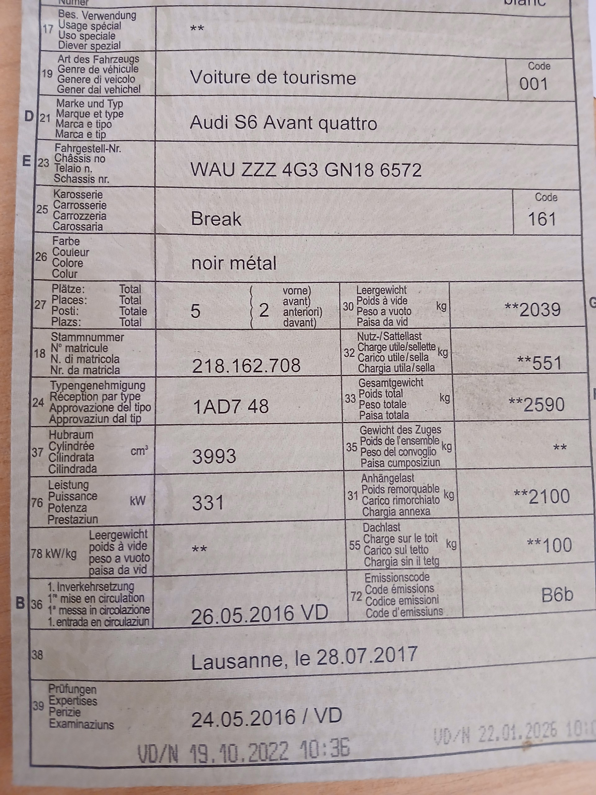 AUDI S6 Avant 4.0 TFSI V8 quattro S-tronic-image-11