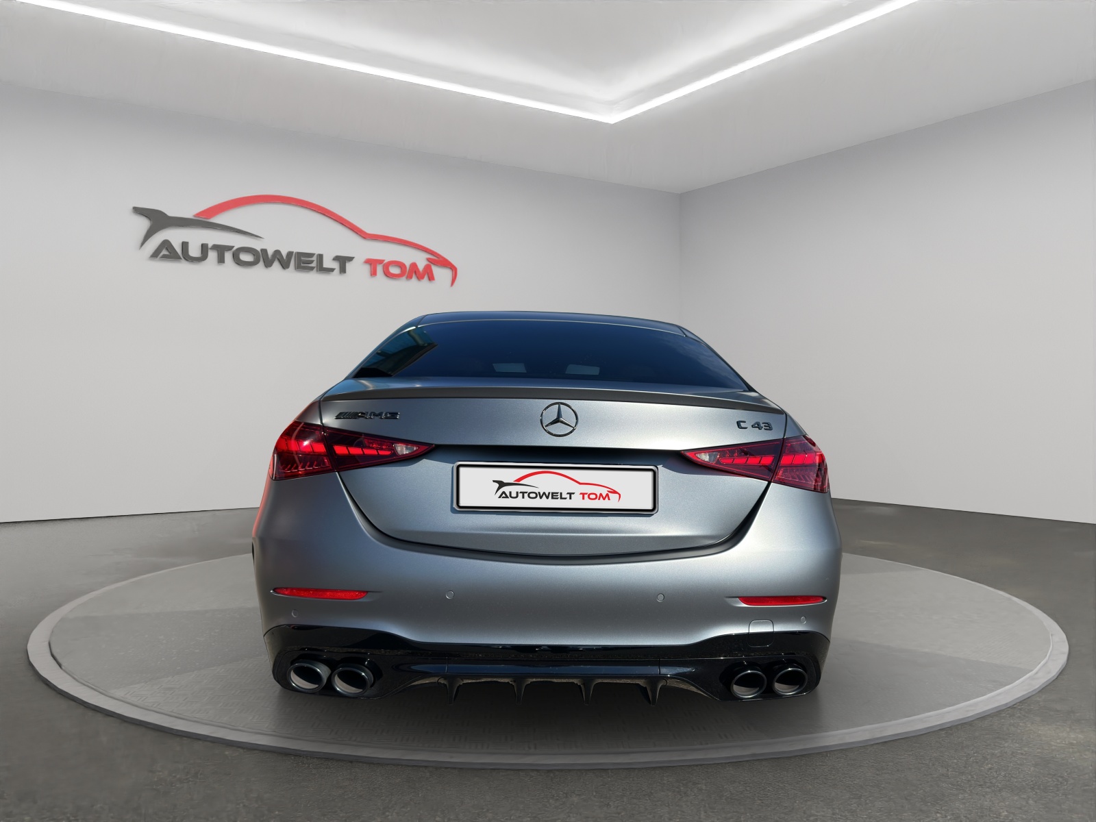 MERCEDES-BENZ C 43 AMG 4 Matic * Manufaktur Graphitgrau Magno / CH Fahrzeug *-image-3