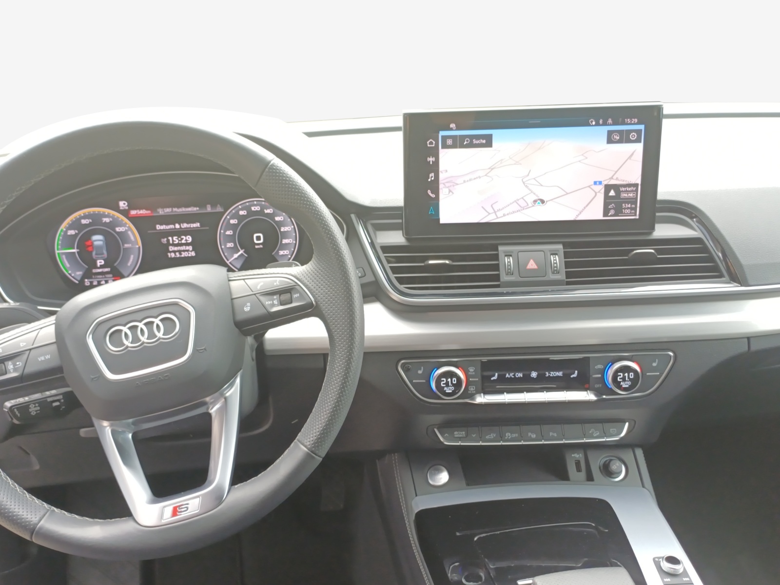 AUDI Q5 Sportback 50 TFSI e PHEV S line quattro S-tronic-image-9