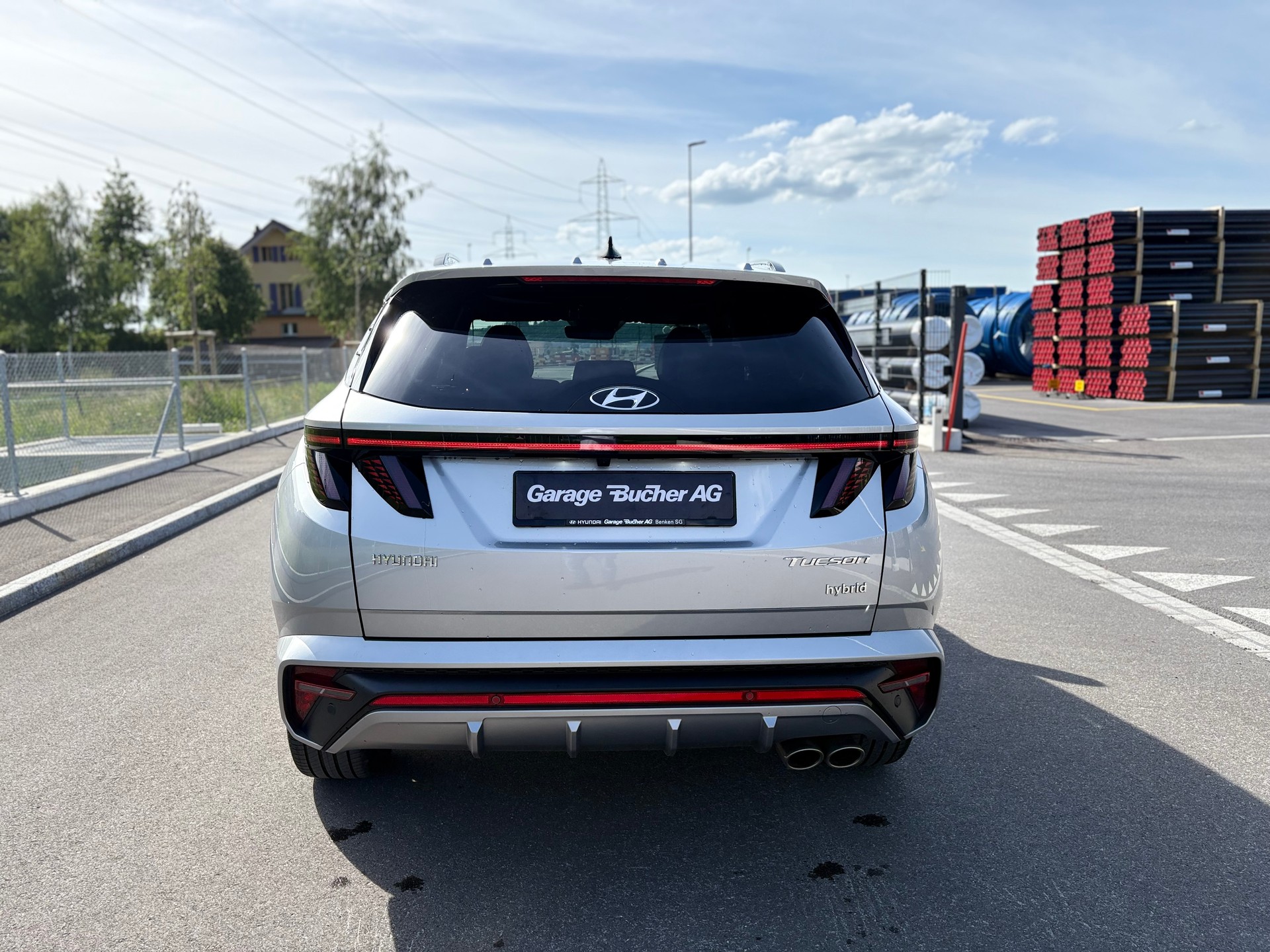 HYUNDAI Tucson 1.6 TGDI HEV N Line LUX pack 4WD-image-4