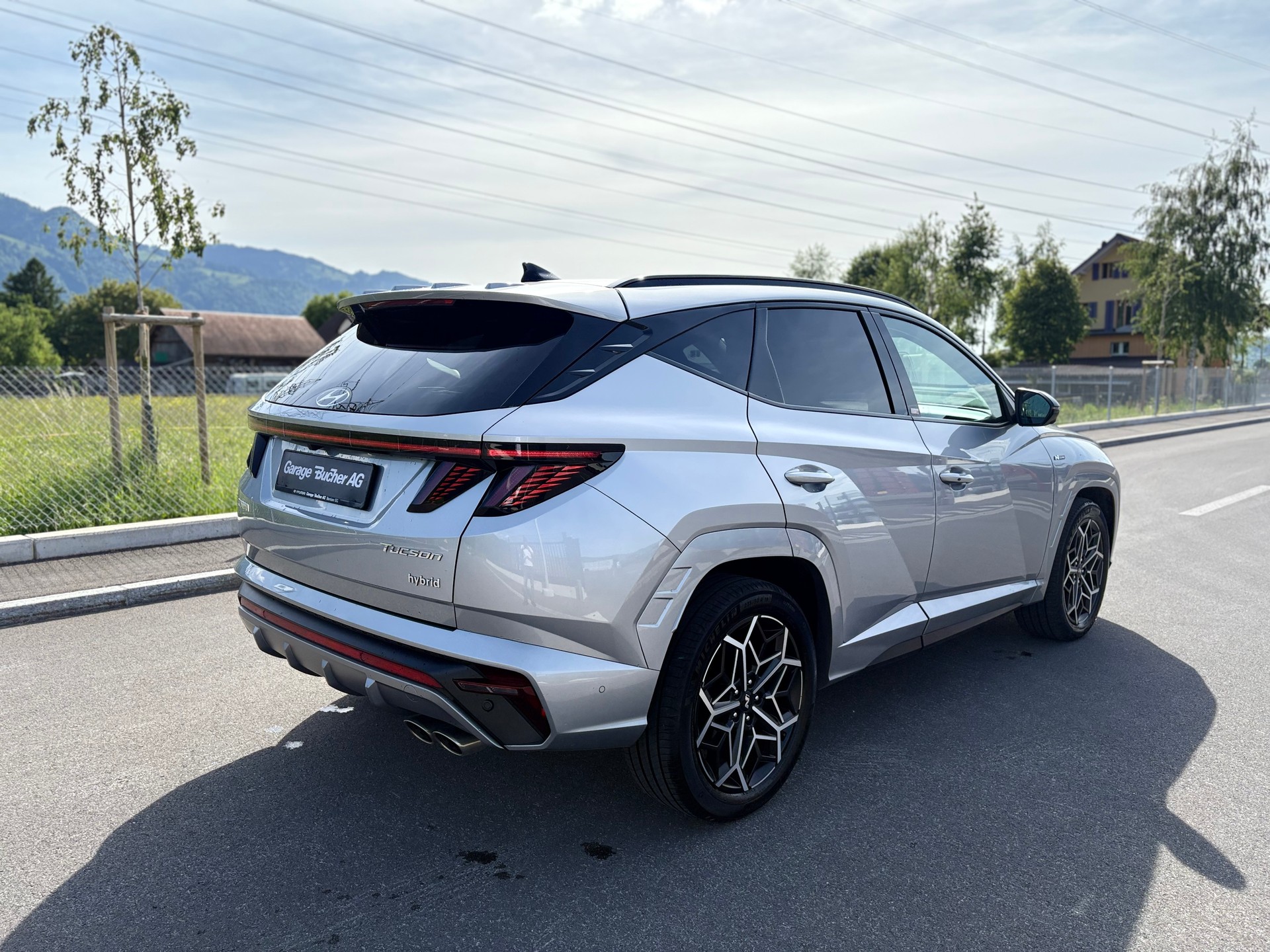 HYUNDAI Tucson 1.6 TGDI HEV N Line LUX pack 4WD-image-3