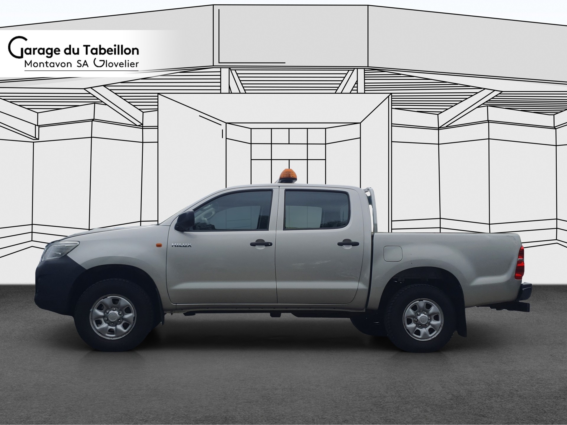 TOYOTA Hilux Double Cab.-pick-up 2.5 D-4D Linea Luna-image-1