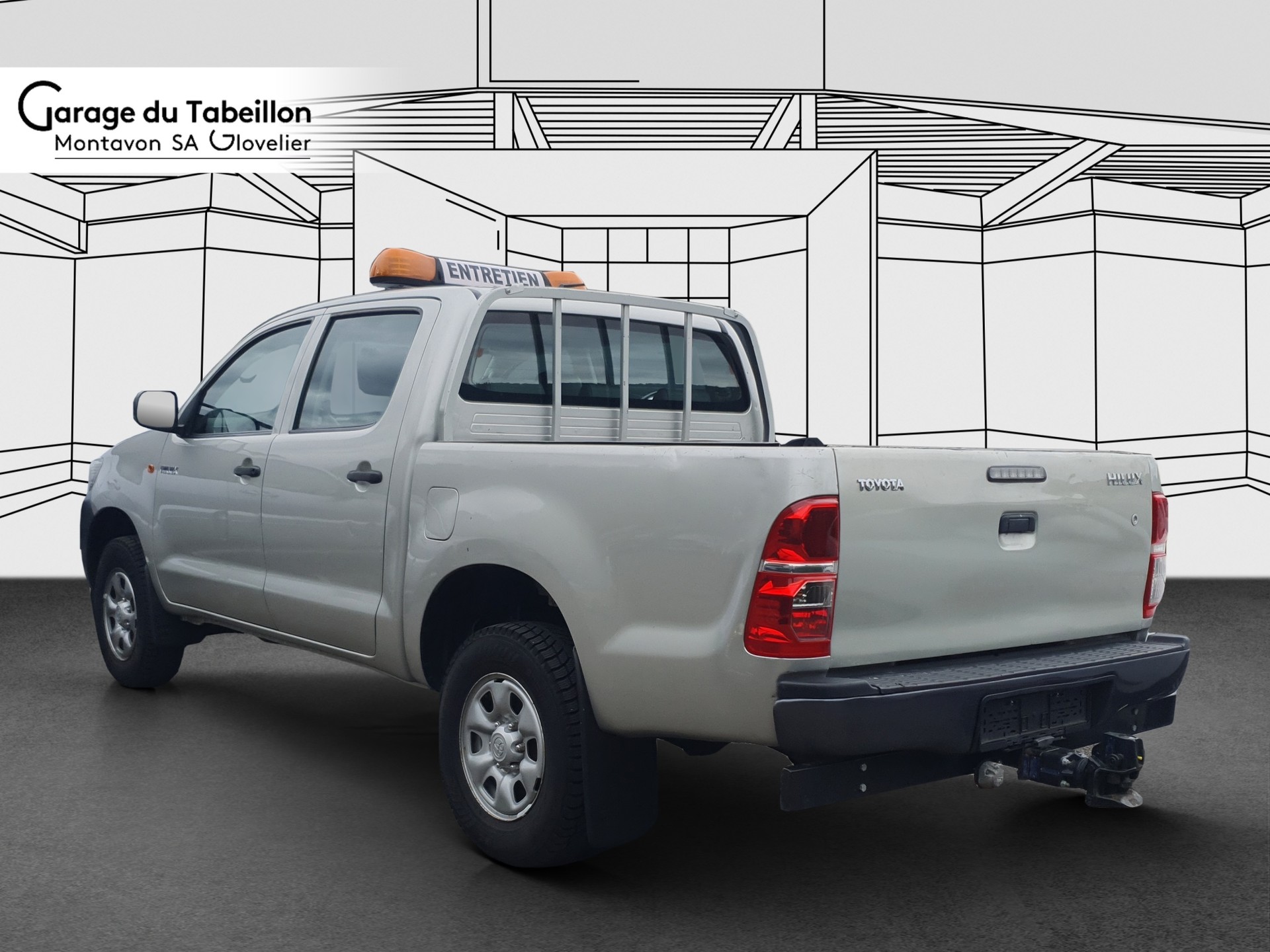 TOYOTA Hilux Double Cab.-pick-up 2.5 D-4D Linea Luna-image-2