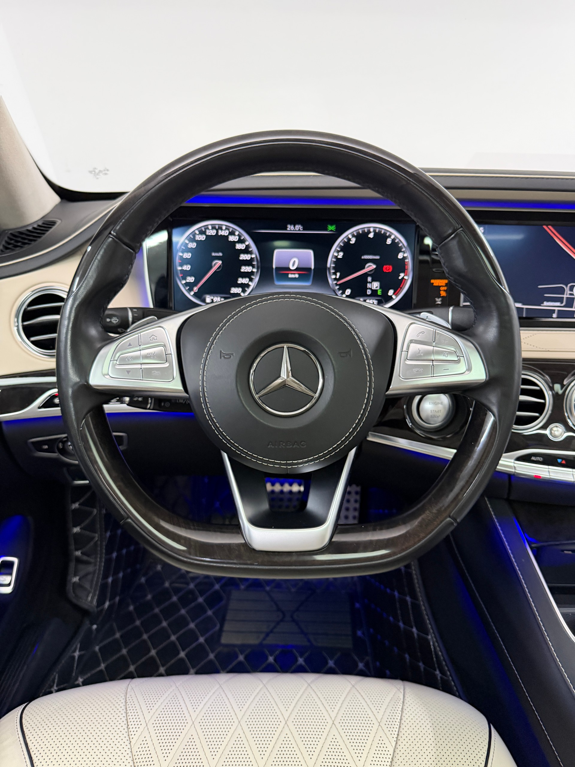 MERCEDES-BENZ S 500 Long AMG-Line magnetitschwarz 4Matic 9G-Tronic / Taxi Umbau / Fahrtenschreiber / Taxometer inkl. Taxileuchte /-image-12