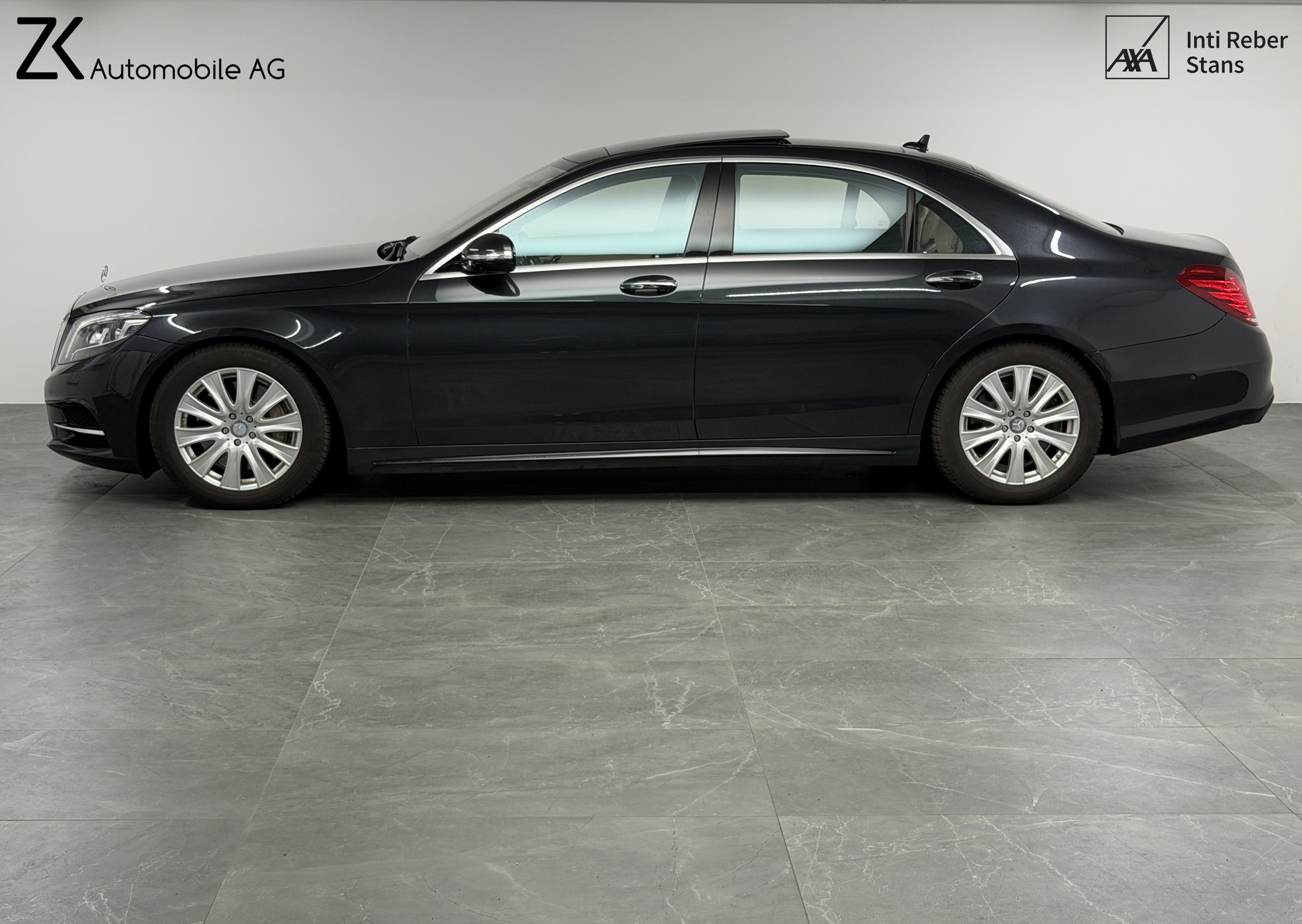 MERCEDES-BENZ S 500 Long AMG-Line magnetitschwarz 4Matic 9G-Tronic / 360° Kamera / Panoramadache / Keyless Go / Head-Up-Dispaly / Leder /-showroom-element-2