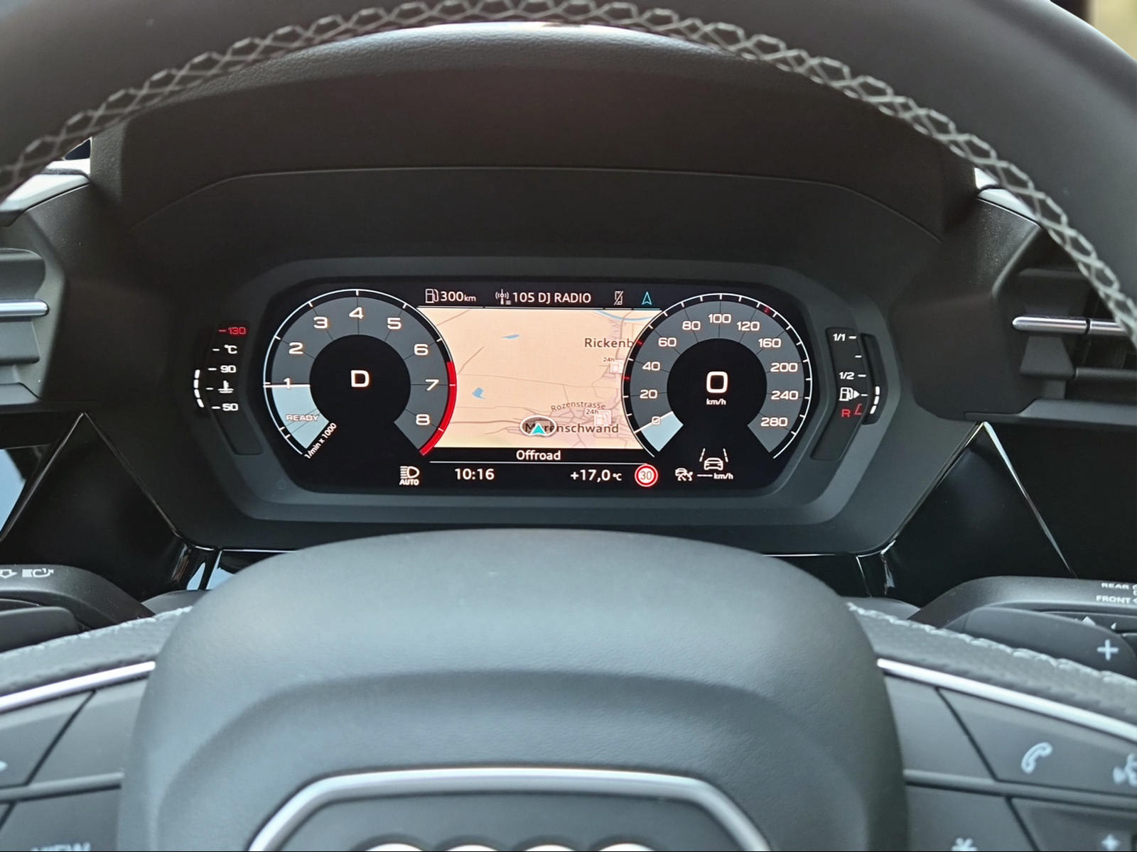 AUDI A3 Sportback 35 TFSI advanced Attraction S-tronic Mythosschwarz Metallic-image-9