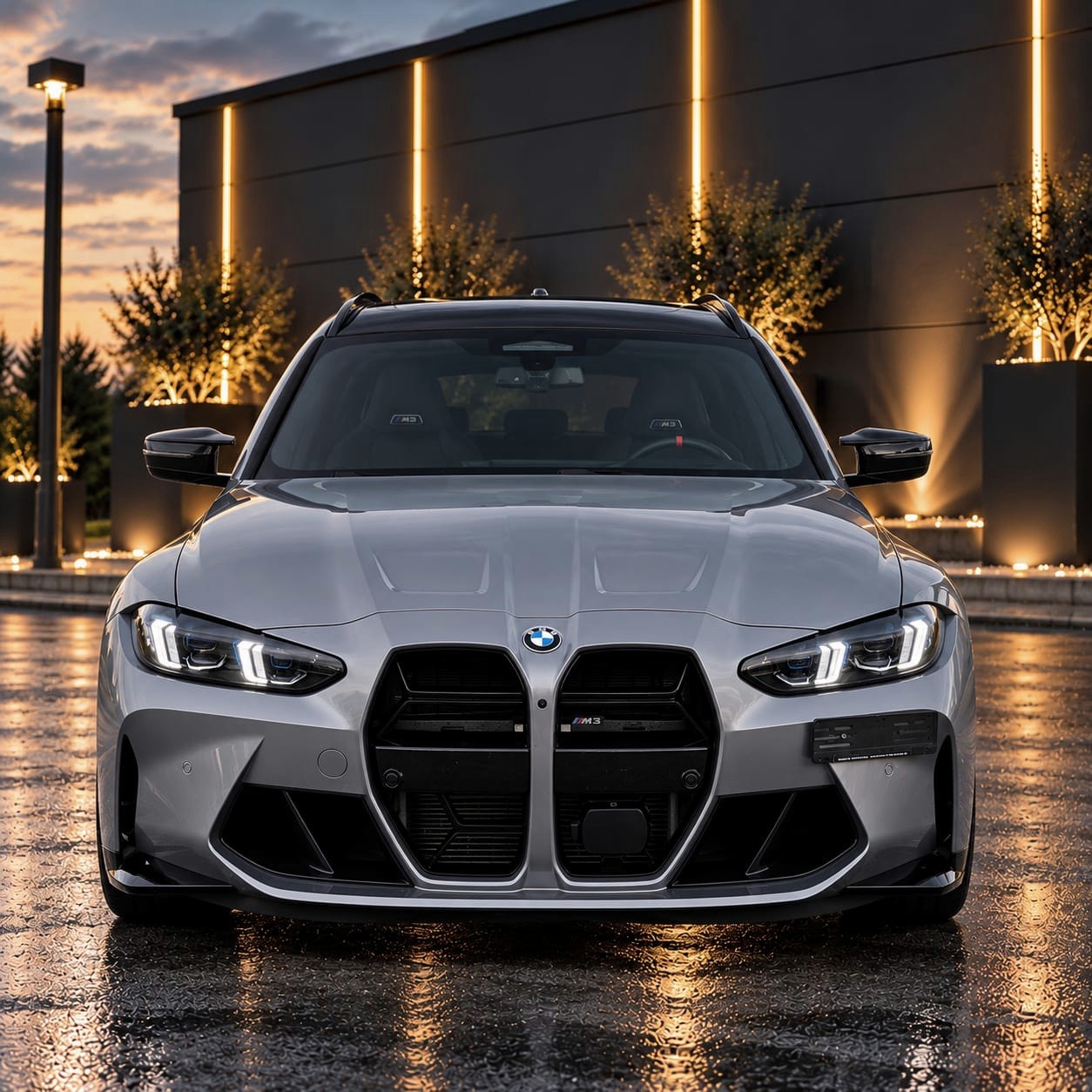 BMW M3 Competition M Touring G81 xDrive - 2025 LCI FACELIFT - 530Ps - Skyscraper Grey-image-1