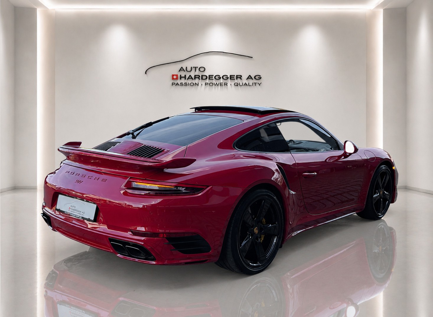 PORSCHE 911 Turbo S PDK inkl. Porsche Approved Garantie!-image-1