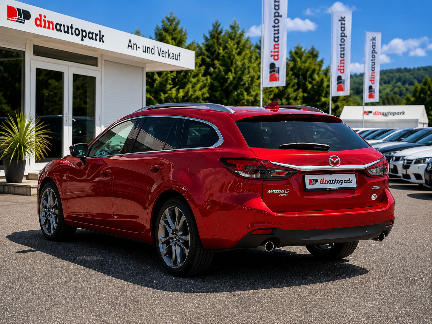MAZDA 6 SW 2.2 D Revolution AWD Automatic Skyactive-D * CH-Fahrzeug * inkl. 1 Jahr Garantie *-image-4