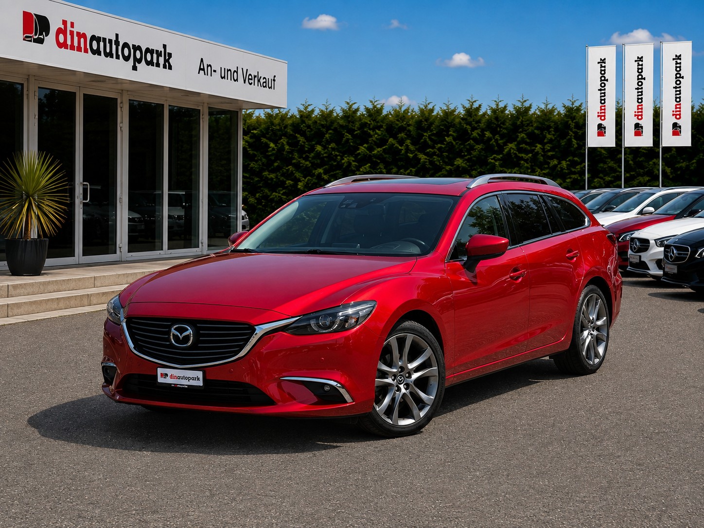 MAZDA 6 SW 2.2 D Revolution AWD Automatic Skyactive-D * CH-Fahrzeug * inkl. 1 Jahr Garantie *