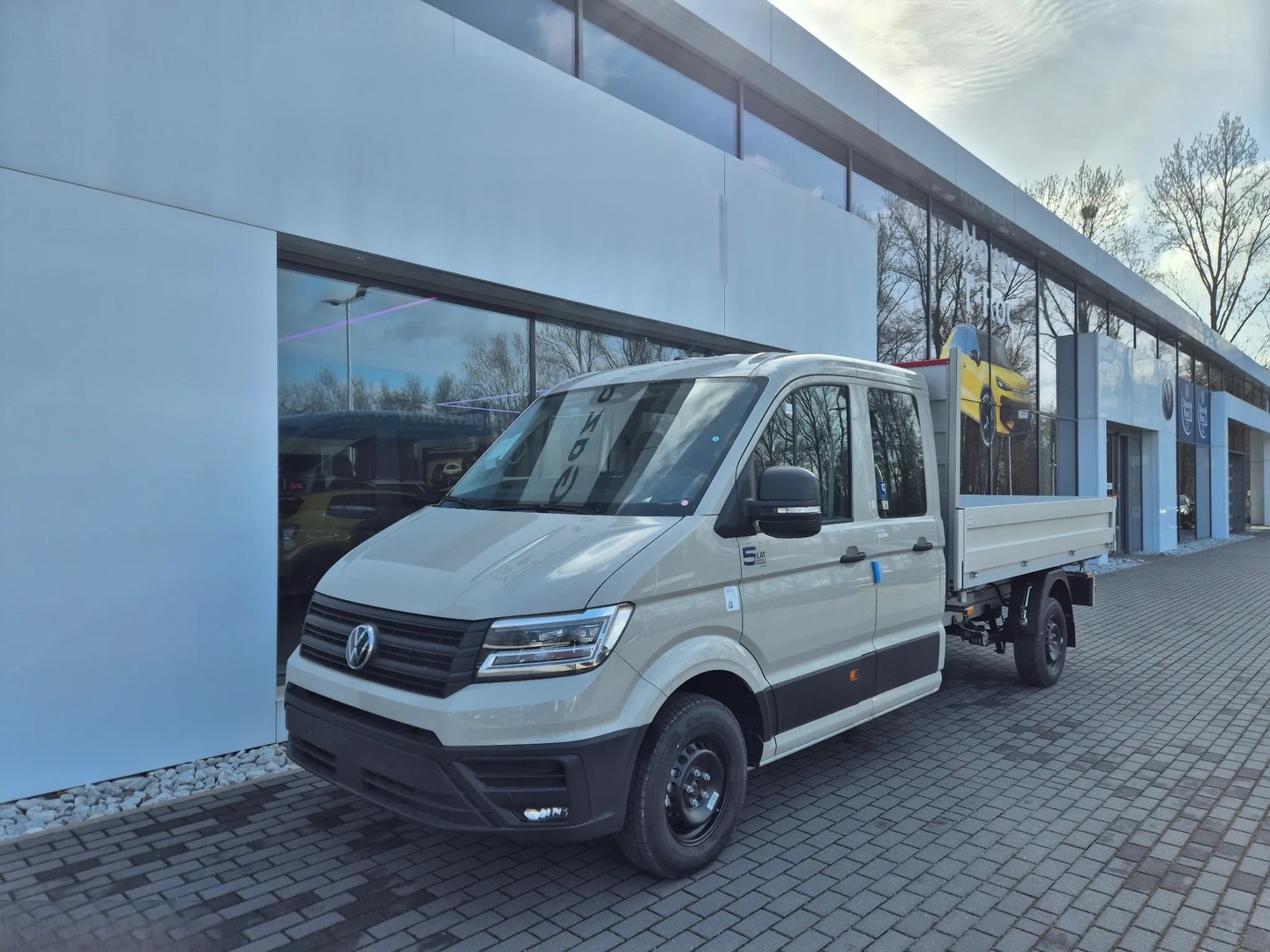 VW Crafter 35 2.0 BiTDI L4 DoKa Kipper-image-0