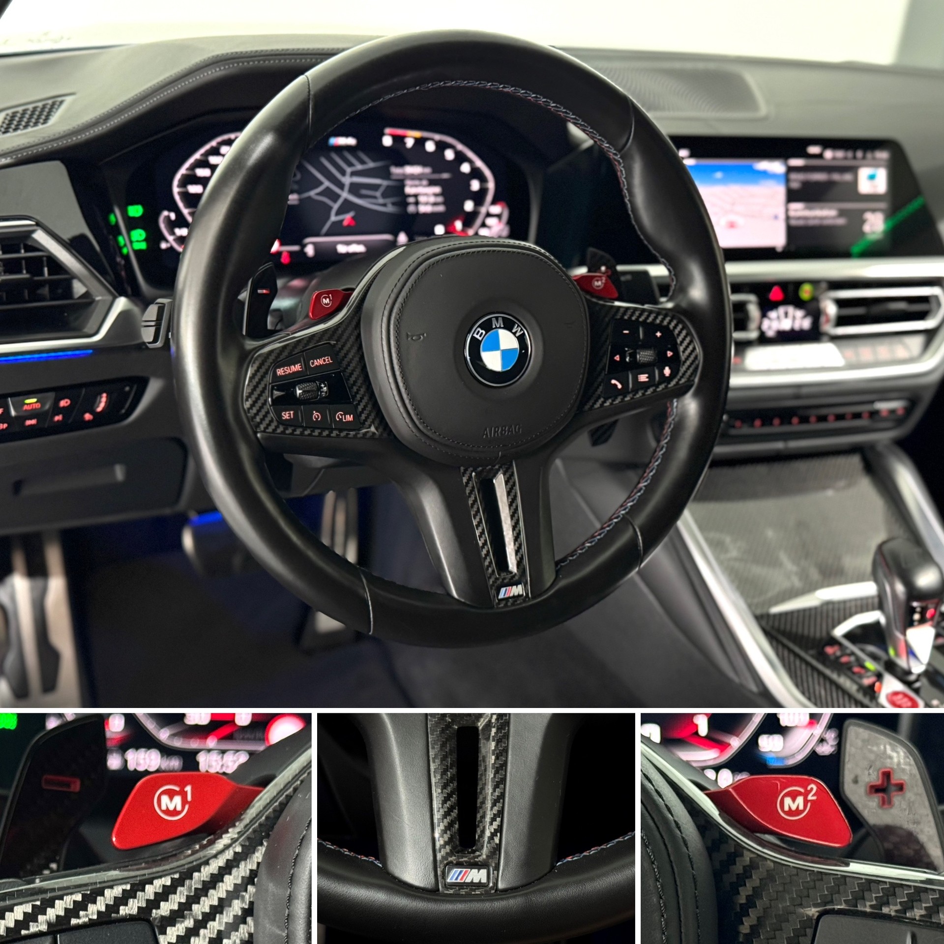 BMW M4 Coupé Competition M xDrive *Frozen Portimao Blue*Keramik*Carbon*-image-10
