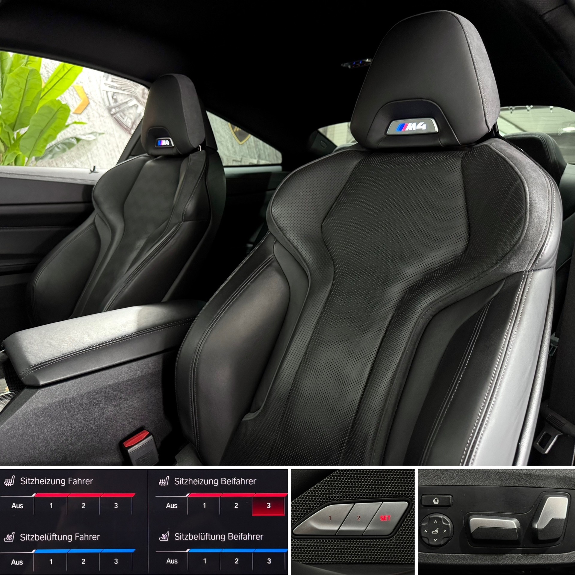 BMW M4 Coupé Competition M xDrive *Frozen Portimao Blue*Keramik*Carbon*-image-6