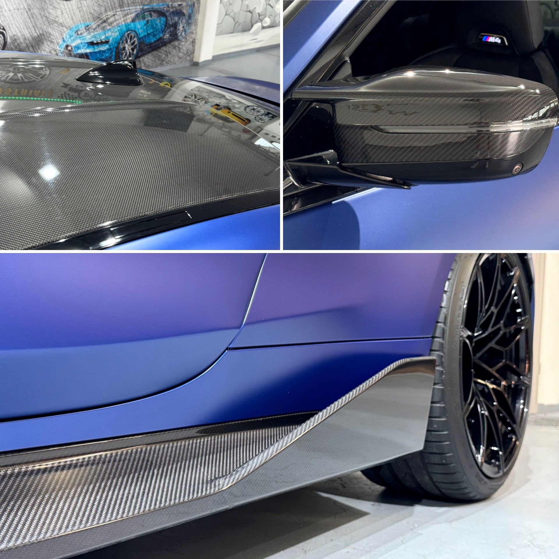 BMW M4 Coupé Competition M xDrive *Frozen Portimao Blue*Keramik*Carbon*-image-14