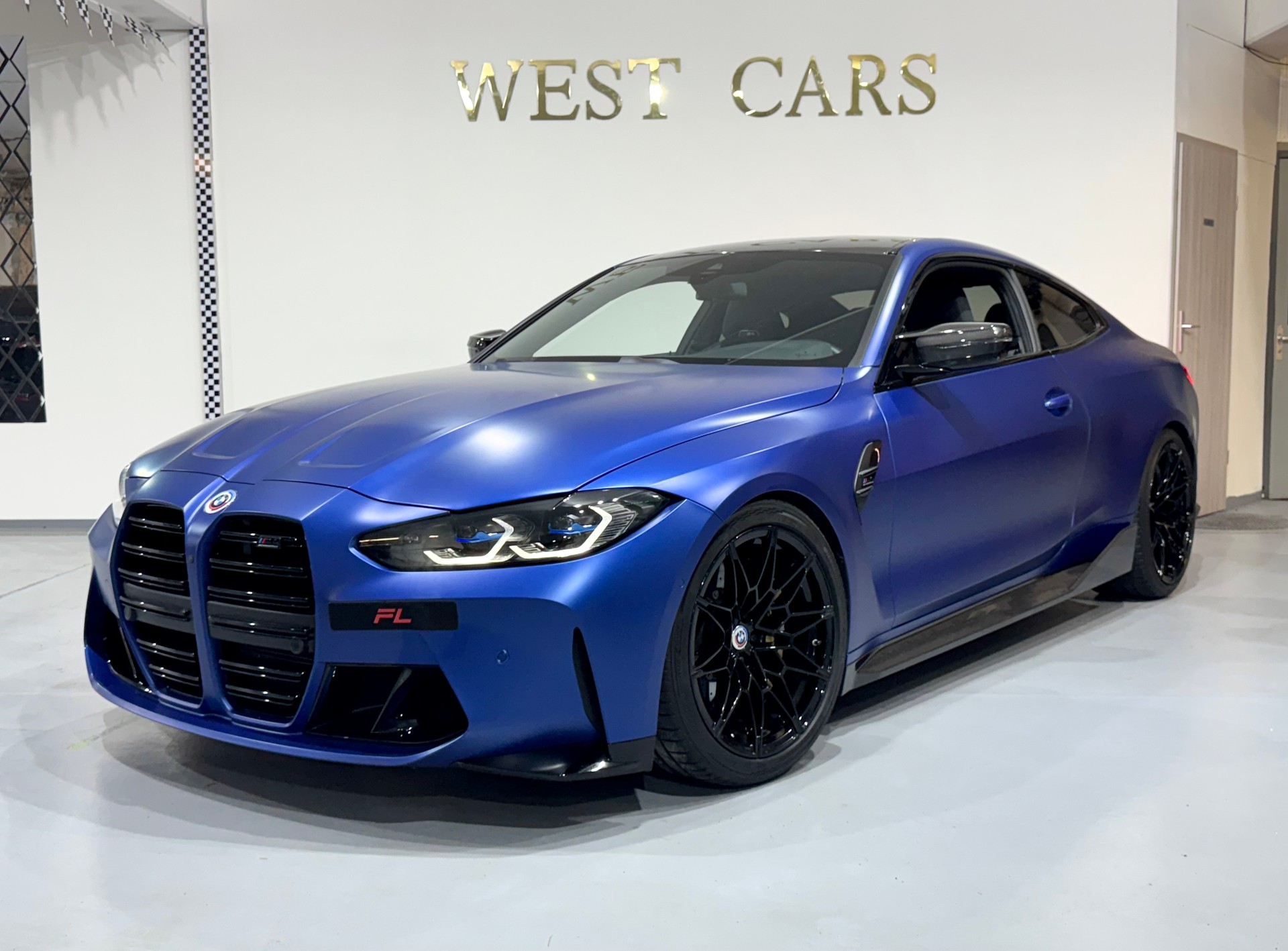 BMW M4 Coupé Competition M xDrive *Frozen Portimao Blue*Keramik*Carbon*