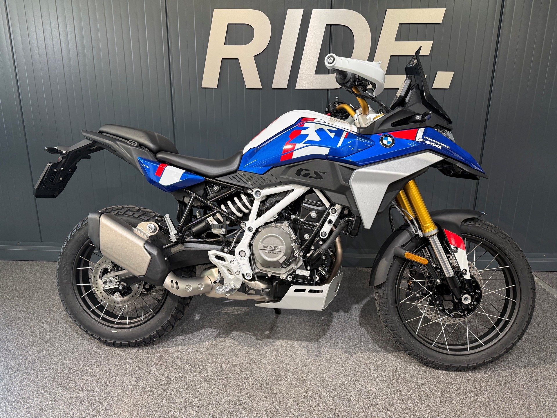 BMW F 450 GS - mit Speichenräder