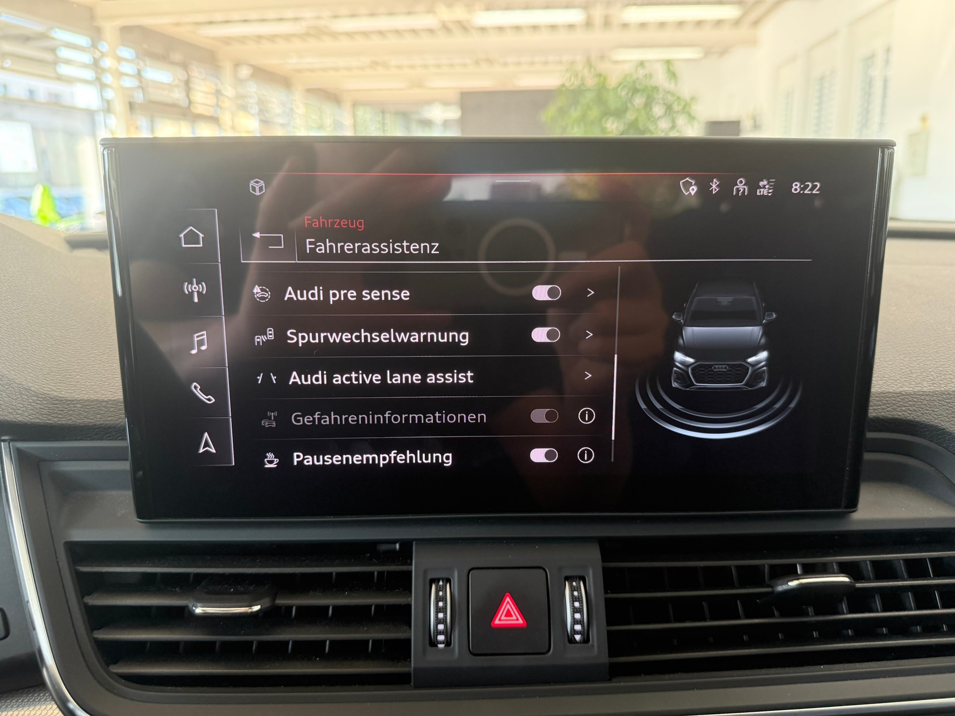 AUDI Q5 55 TFSI e PHEV S line quattro S-tronic, 8-fach bereift-image-24