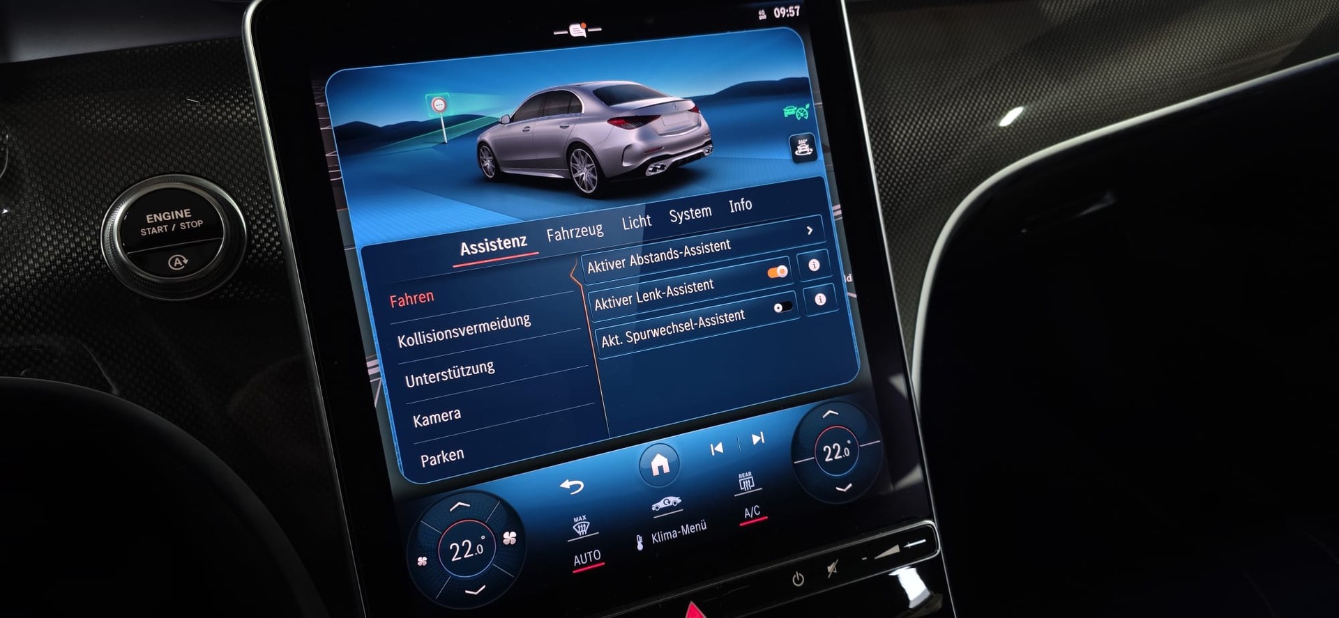 MERCEDES-BENZ C 43 AMG 4Matic *Napa Leder*Laneassist*Ambientebeleuchtung*Rückfahrkamera*Sitzheizung*Schiebedach*-image-17