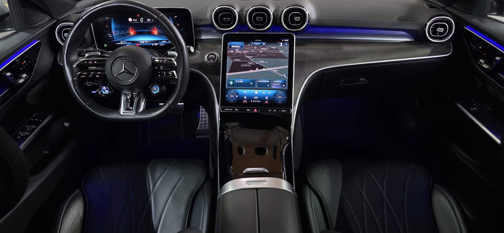 MERCEDES-BENZ C 43 AMG 4Matic *Napa Leder*Laneassist*Ambientebeleuchtung*Rückfahrkamera*Sitzheizung*Schiebedach*-image-11