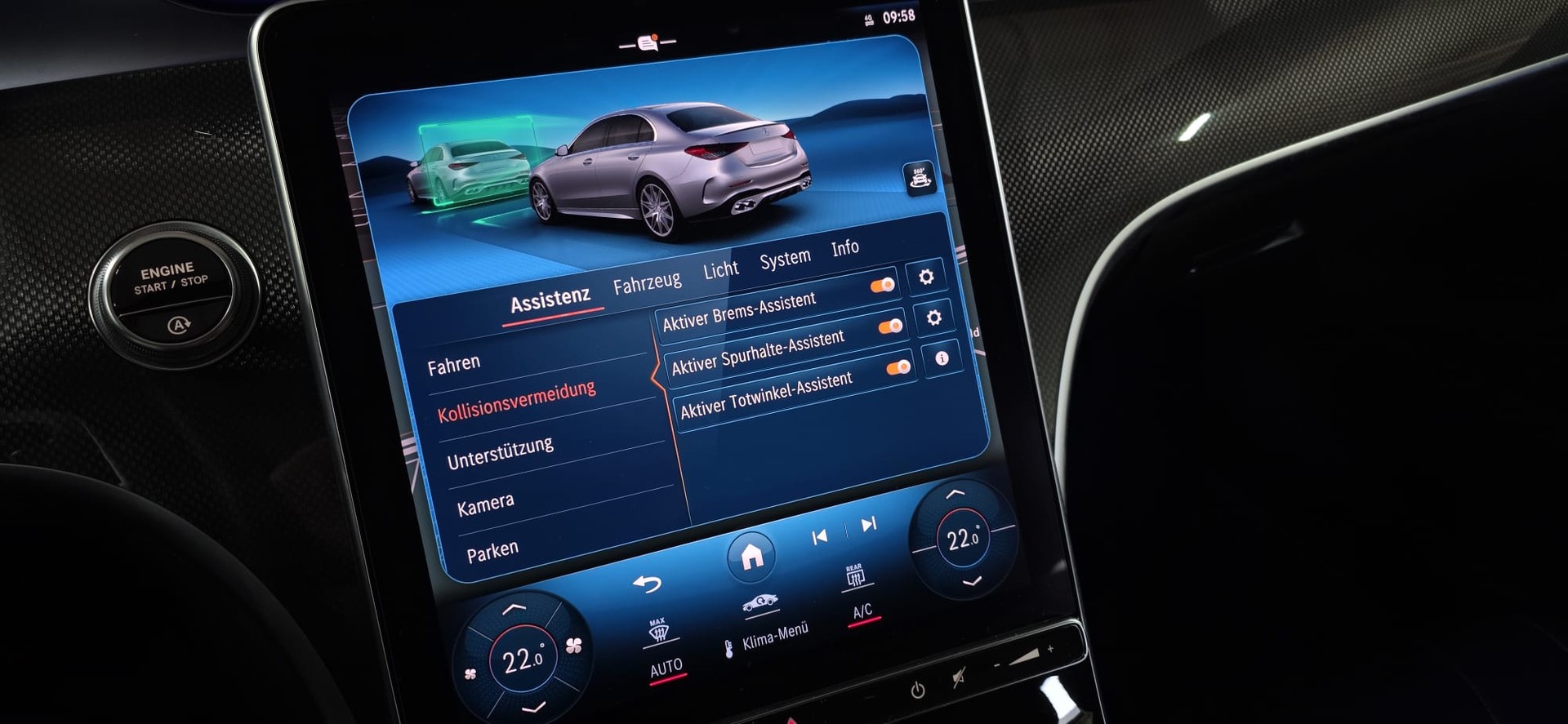 MERCEDES-BENZ C 43 AMG 4Matic *Napa Leder*Laneassist*Ambientebeleuchtung*Rückfahrkamera*Sitzheizung*Schiebedach*-image-18