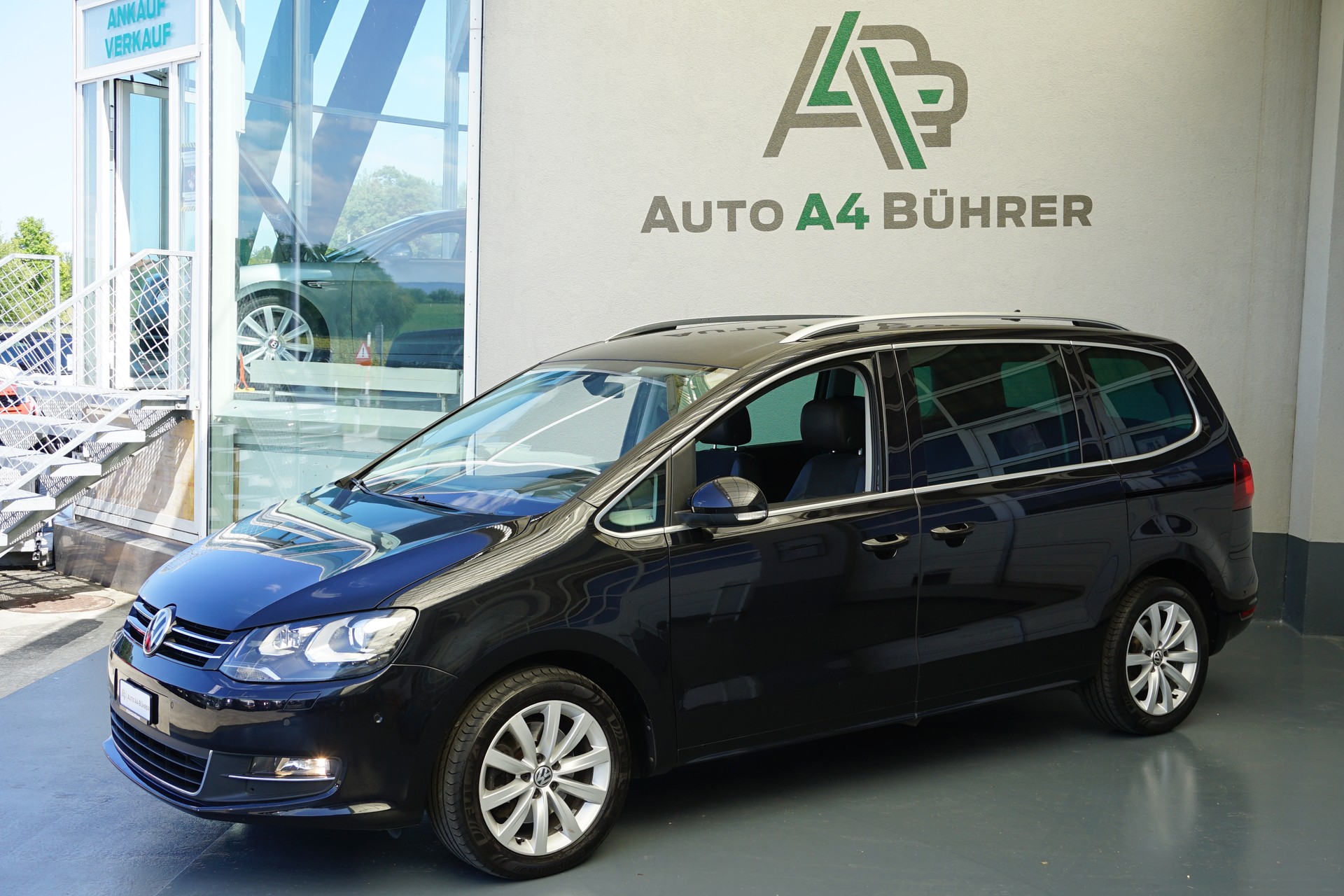 VW Sharan 2.0TDI BMT Highline DSG-Automat 184 PS mit 7 Sitzen und Abstandsregeltempomat!!-image-4