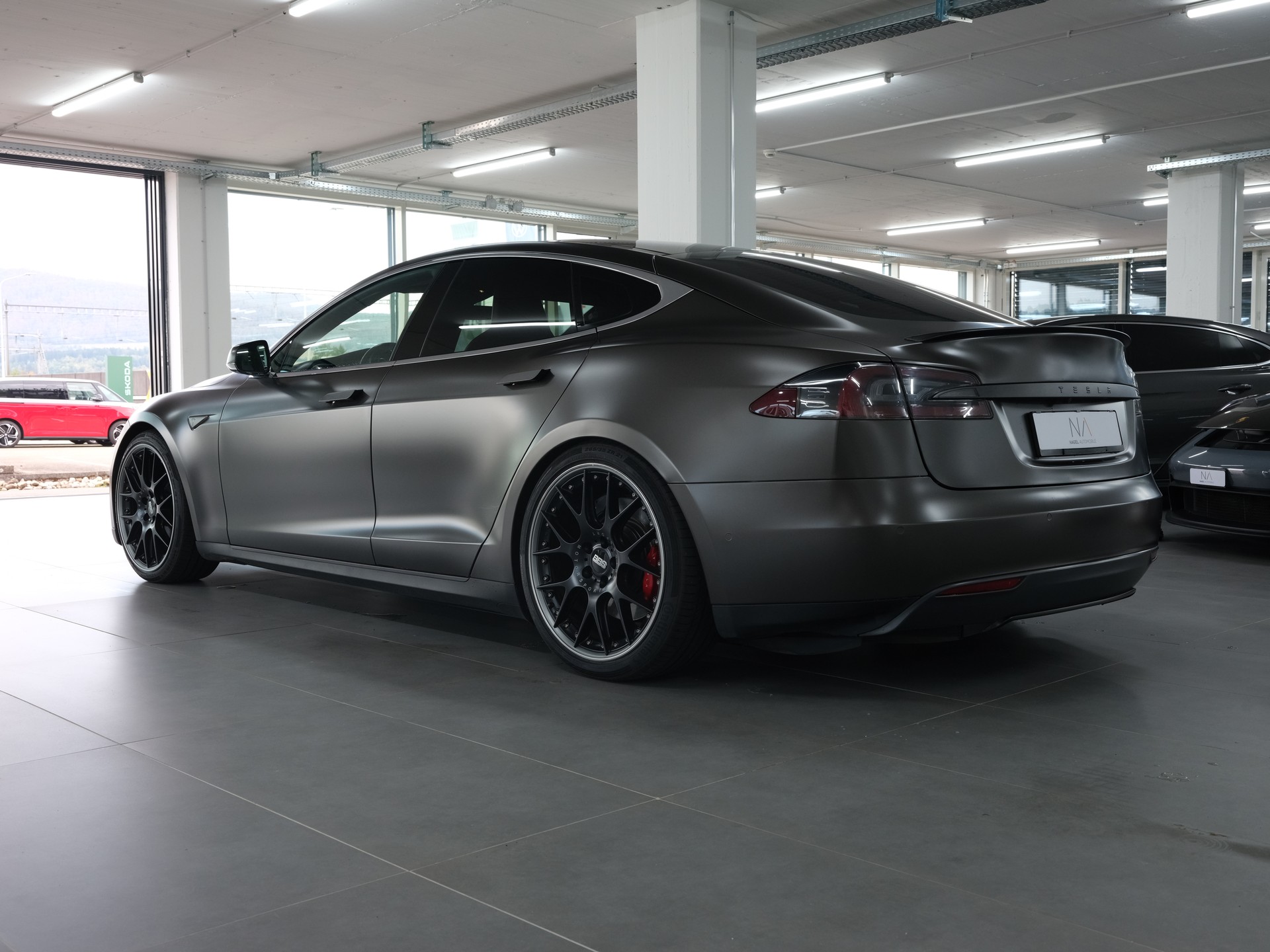 TESLA Model S 85 D Performance *BBS Felgen* *Head Up Display*-image-5