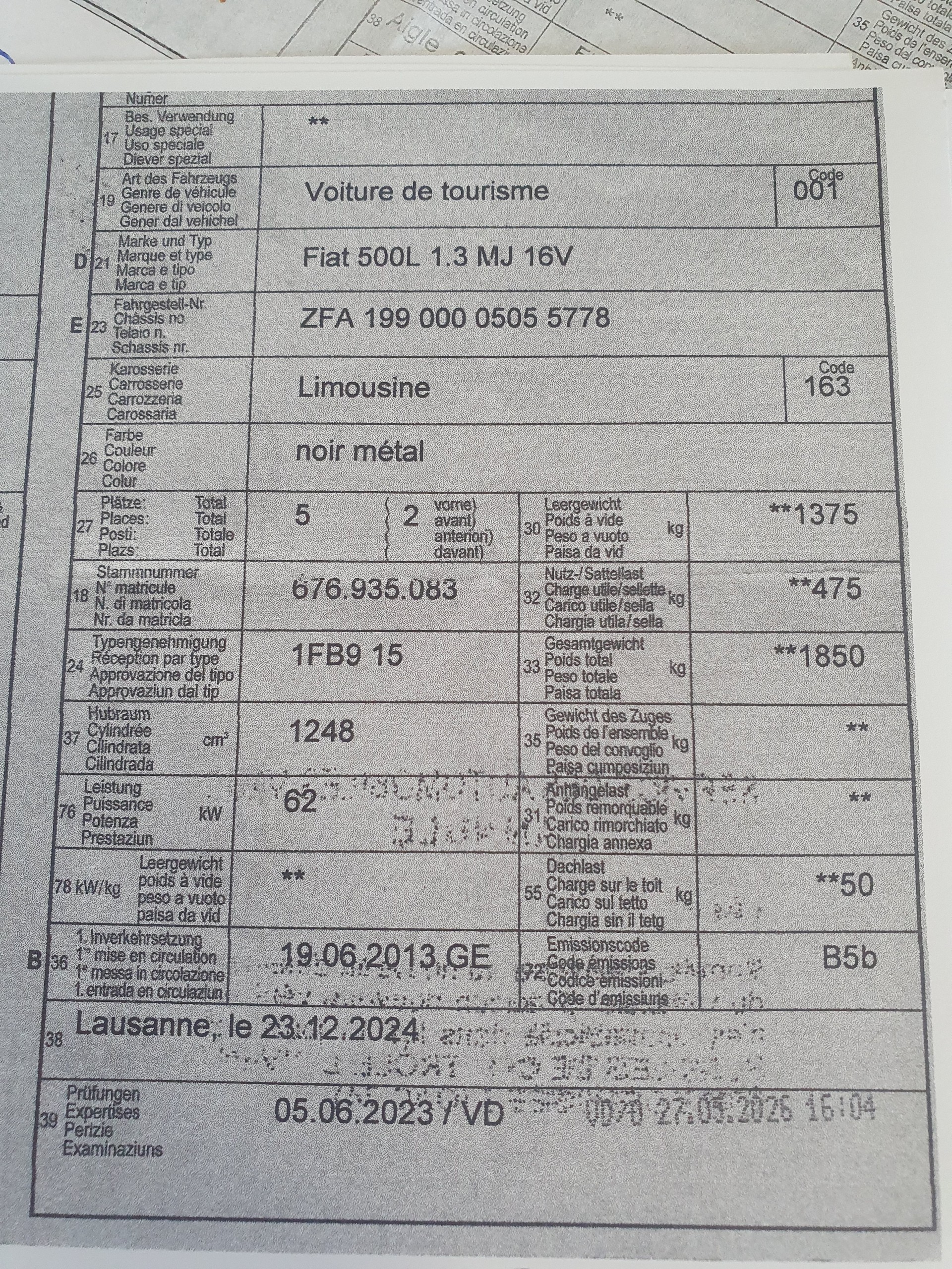 FIAT 500L 1.3 JTD Trekking Dualogic-image-4