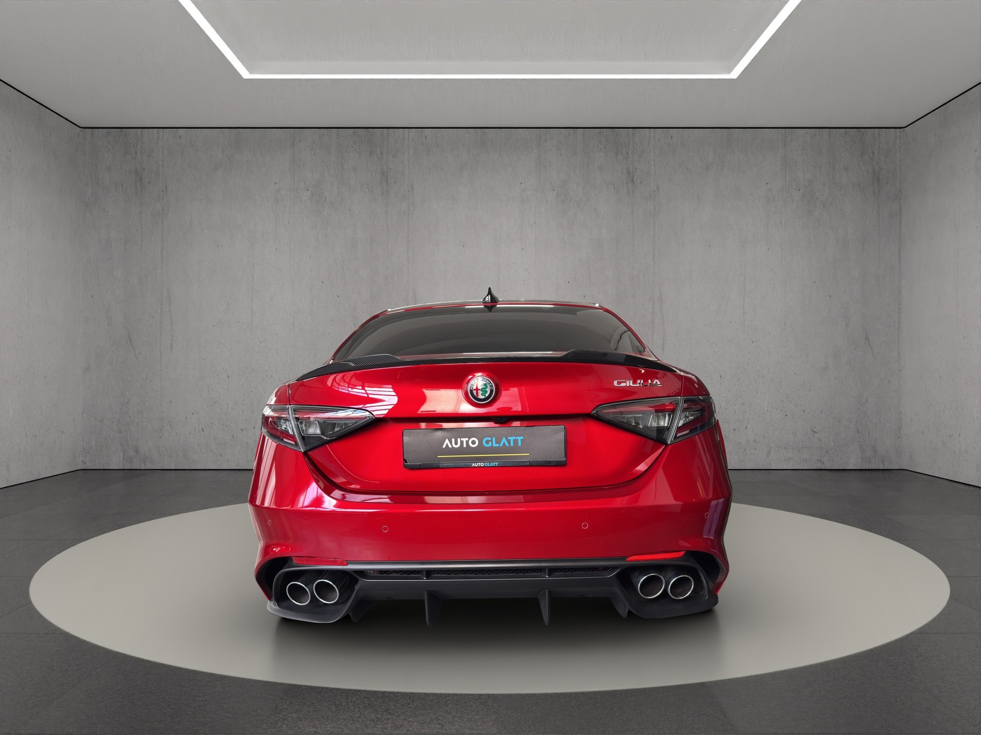 ALFA ROMEO Giulia 2.9 V6 Quadrifoglio "Rosso Elkann Perlato"-image-5