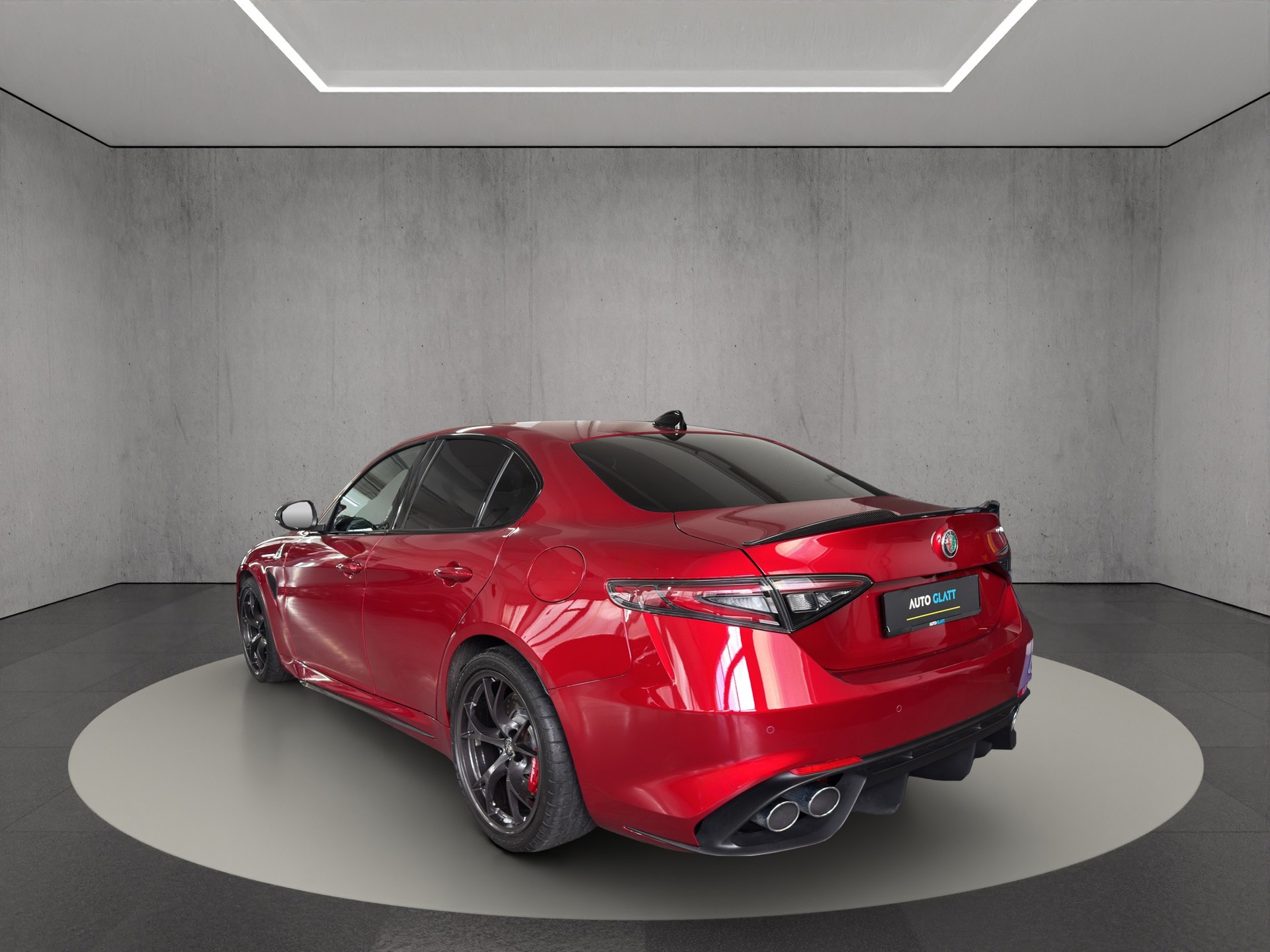 ALFA ROMEO Giulia 2.9 V6 Quadrifoglio "Rosso Elkann Perlato"-image-4