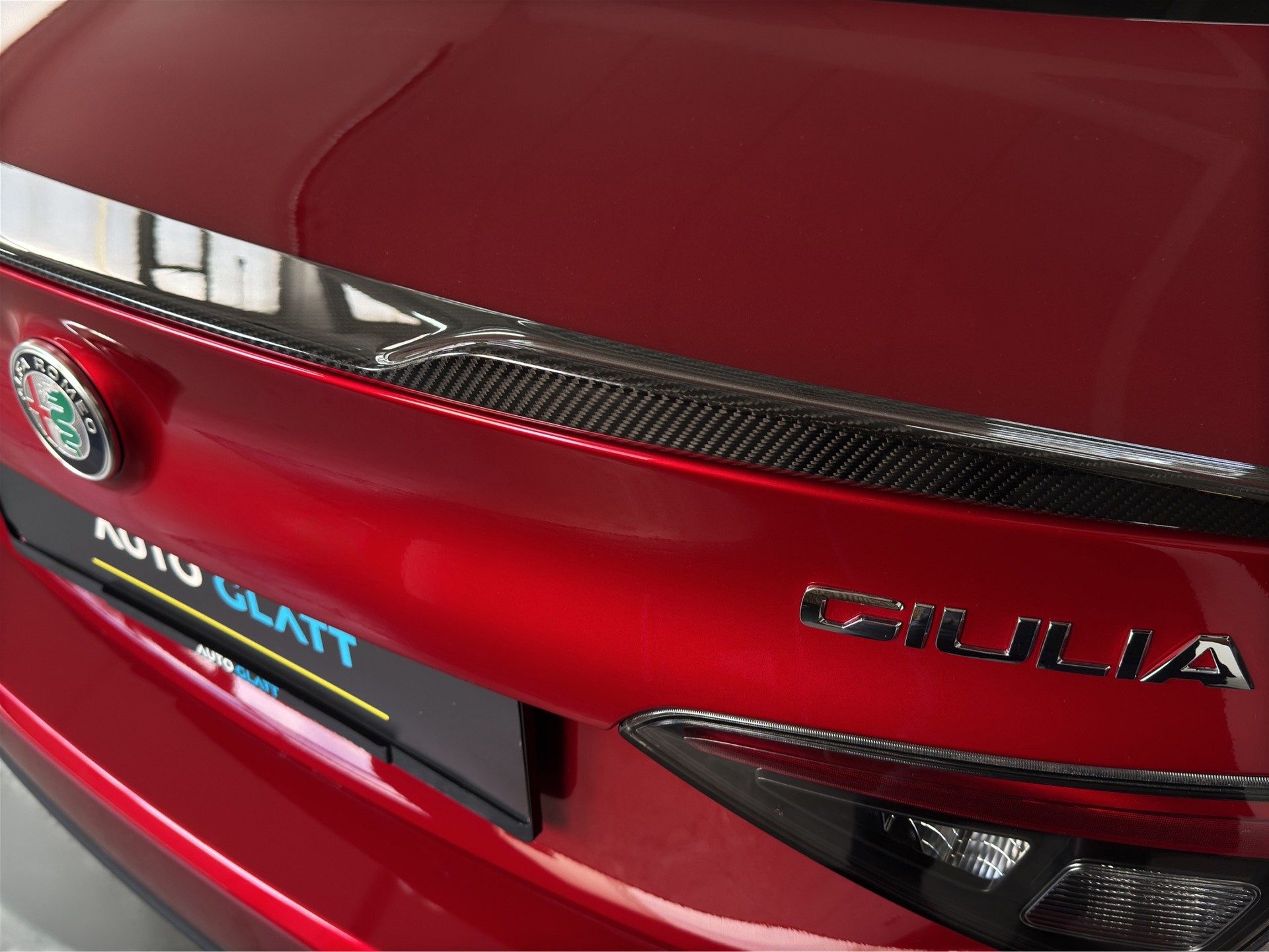 ALFA ROMEO Giulia 2.9 V6 Quadrifoglio "Rosso Elkann Perlato"-image-6