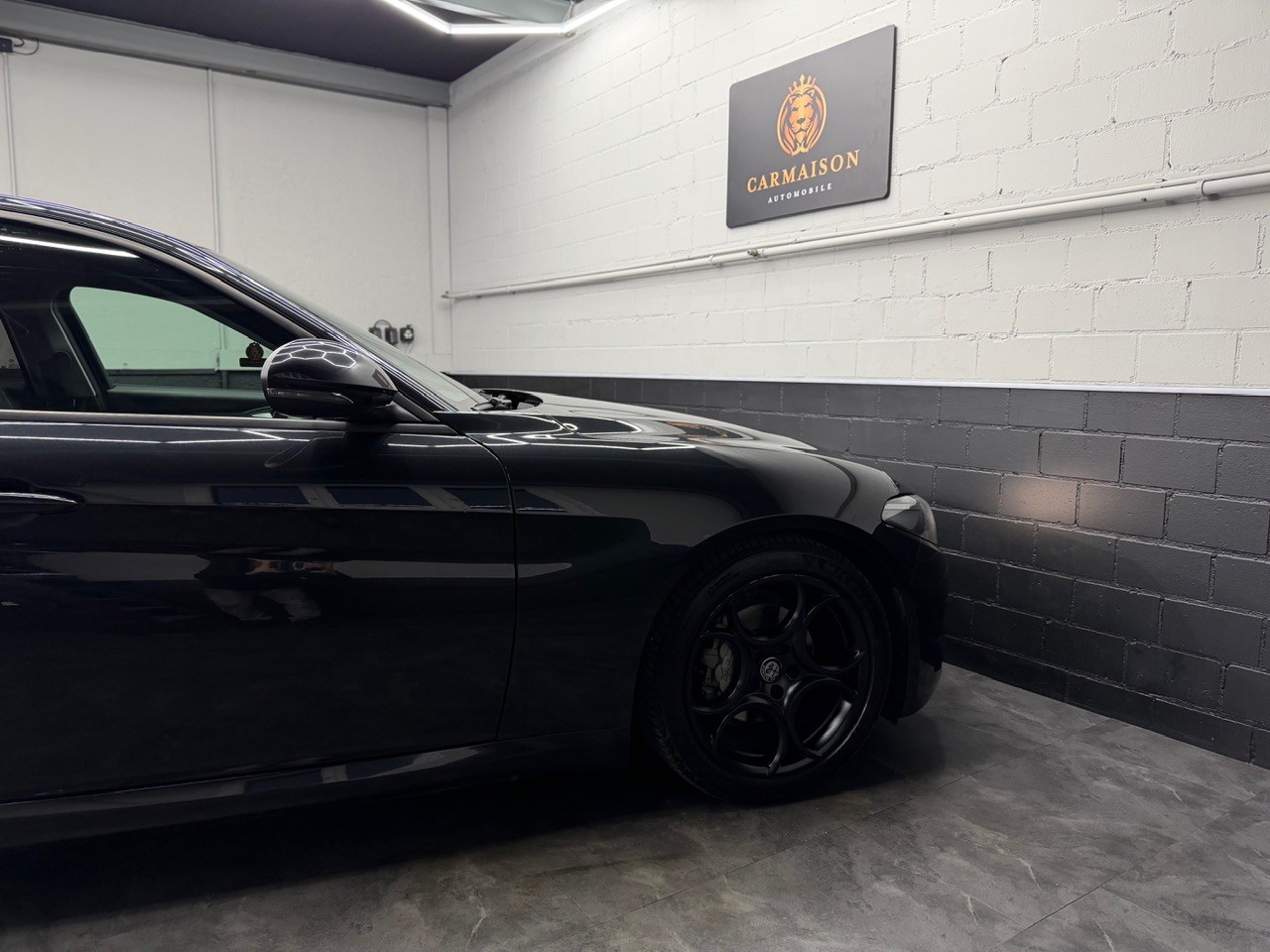 ALFA ROMEO Giulia 2.2 JTDM Super | Rückfahrkamera | DAB-Radio | All BLACK-image-7