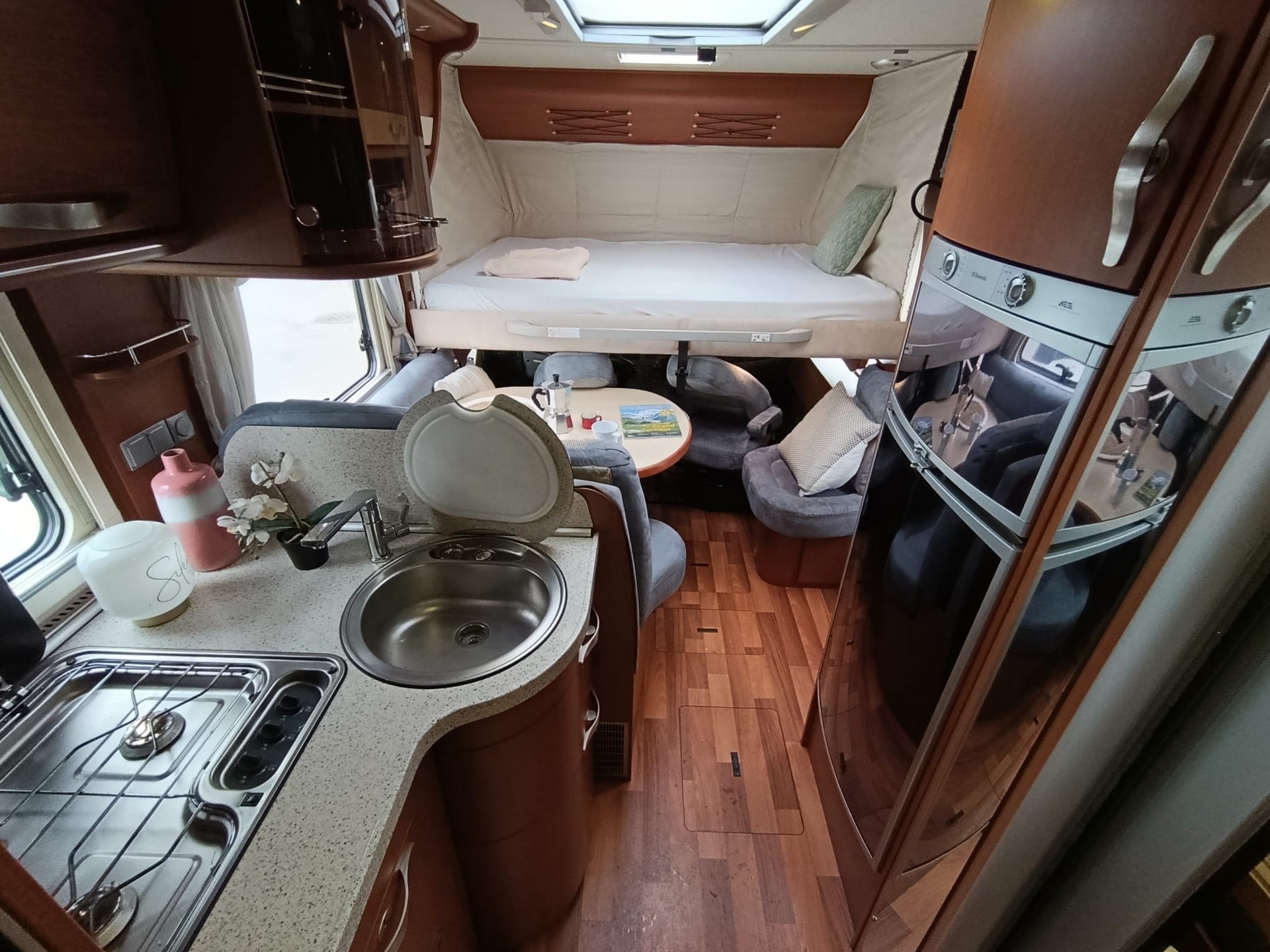 HYMER B594 ***Legendären B-Klasse ComfortLine***Nutzlast *Dachklima *Voll Wintertauglich *Hubbett 220cm x 150cm *Gas Tankanlage-image-15