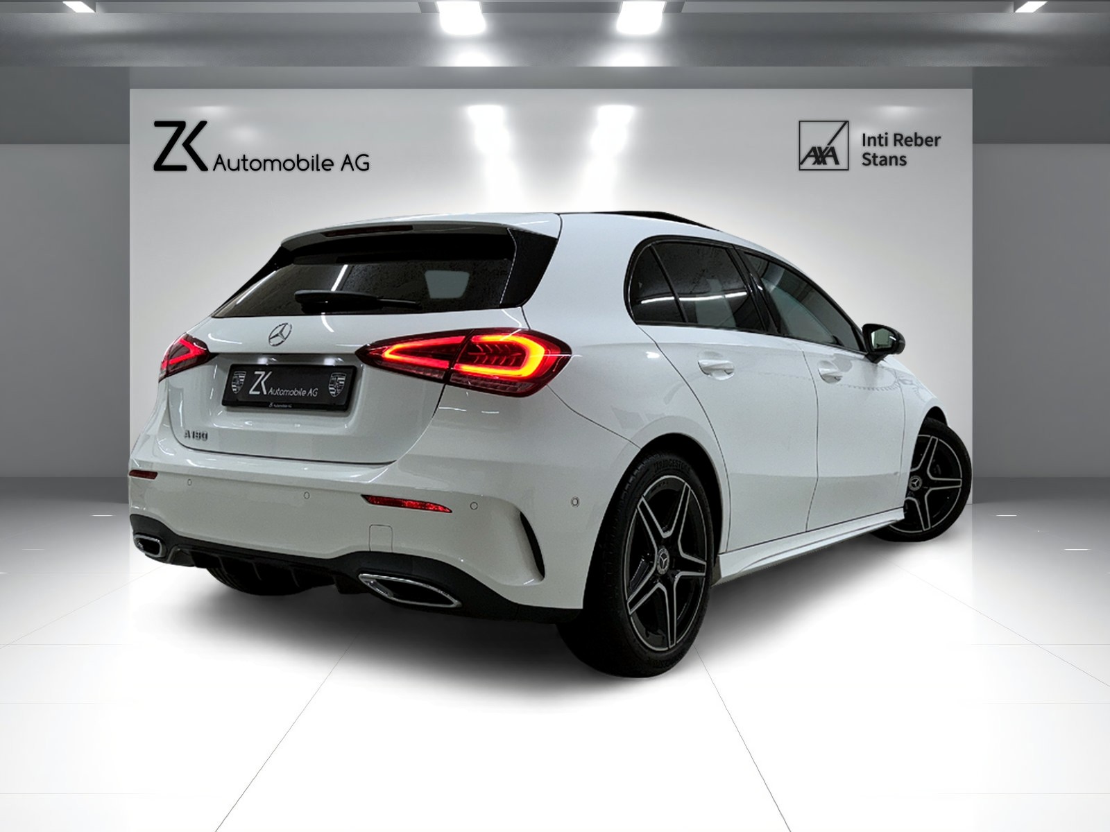 MERCEDES-BENZ A 180 AMG Line Polarweiss 7G-DCT / 360° Kamera / Panoramadach / Leder / Night Paket /-image-1
