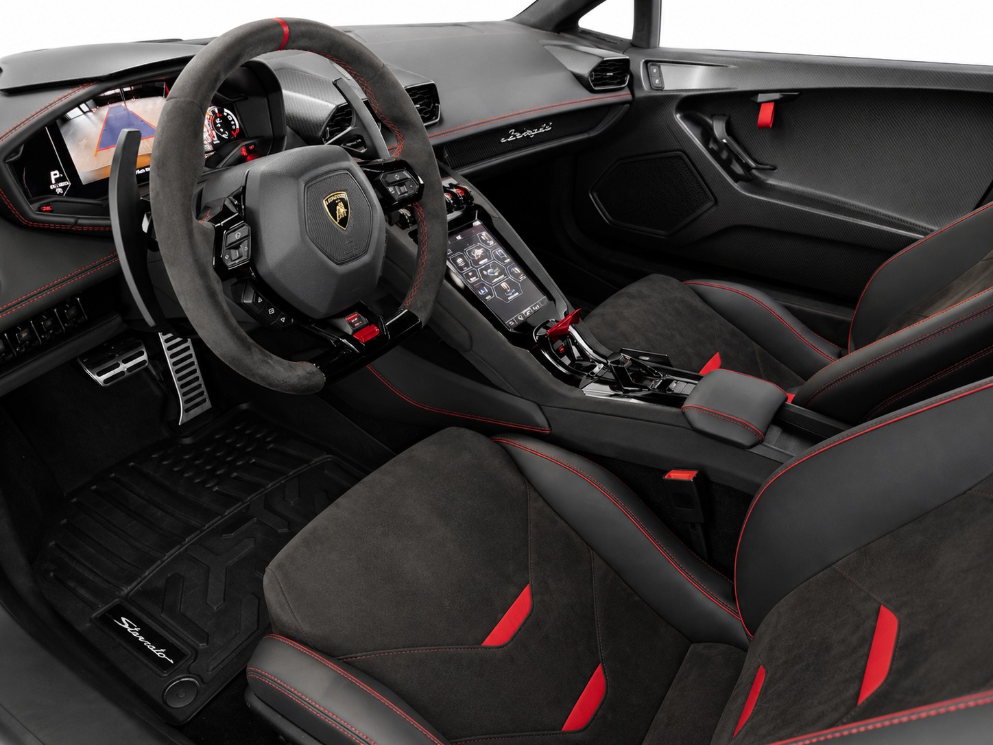 LAMBORGHINI Huracán Sterrato 1 of 1499 / Startnummer "63" Rallye-Lights / 1. Hand / CH Fahrzeug + Extras-image-8