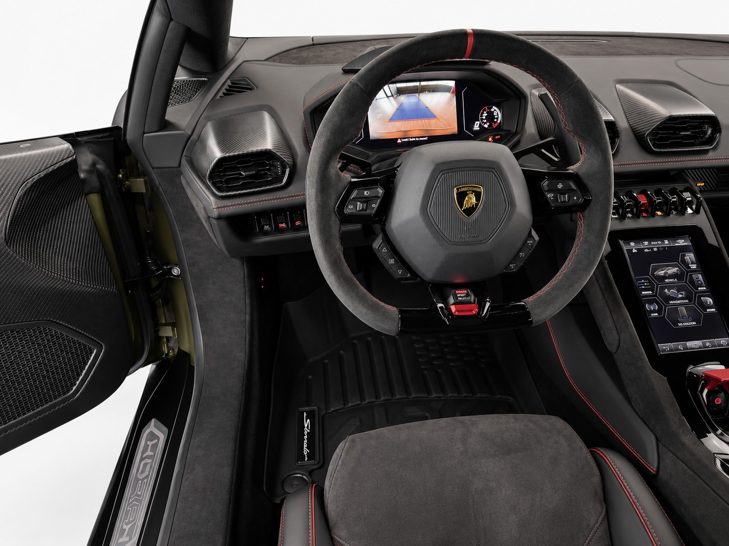 LAMBORGHINI Huracán Sterrato 1 of 1499 / Startnummer "63" Rallye-Lights / 1. Hand / CH Fahrzeug + Extras-image-9