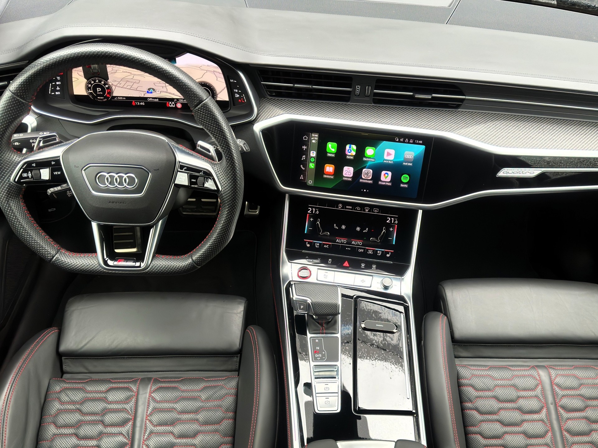 AUDI RS6 Avant 4.0 TFSI V8❗FULL CARBON❗quattro ✅CH-Fahrzeug & 1. Hand✅-image-7
