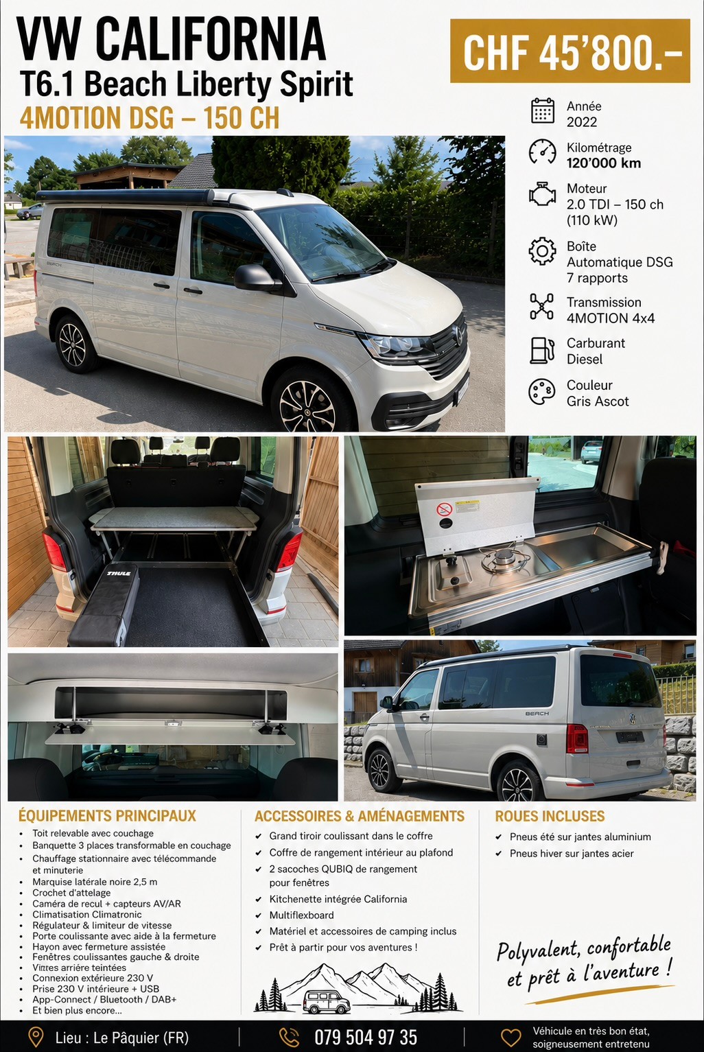 VW 2.0 TDI 150 Beach Liberty Spirit DSG 4m-image-0