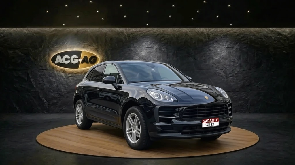 PORSCHE Macan S PDK ** 354 PS ** Voll-Leder ** Gr-Navi ** RF-Kamera 360° ** Sitzheizung ** Frisch Ab MFK & Service **-image-0