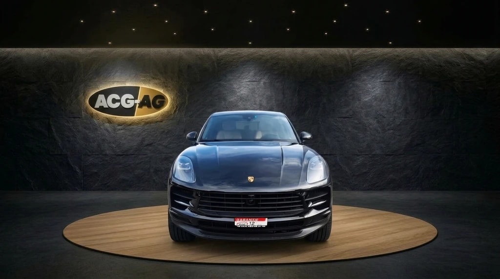 PORSCHE Macan S PDK ** 354 PS ** Voll-Leder ** Gr-Navi ** RF-Kamera 360° ** Sitzheizung ** Frisch Ab MFK & Service **-image-1