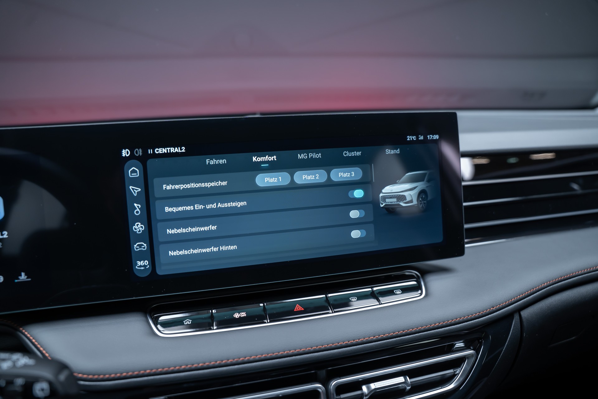 MG HS 1.5 T PHEV Luxury / 360°Kamera / el.Sitze / el.Heckklappe-image-33