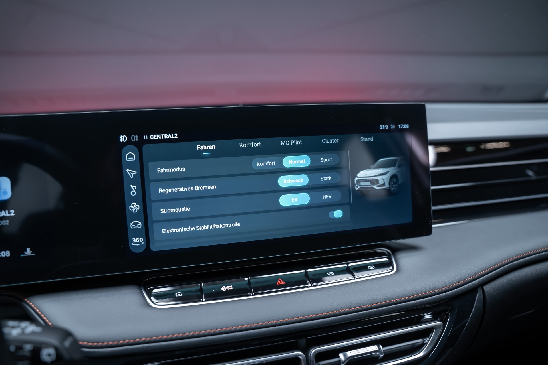 MG HS 1.5 T PHEV Luxury / 360°Kamera / el.Sitze / el.Heckklappe-image-32