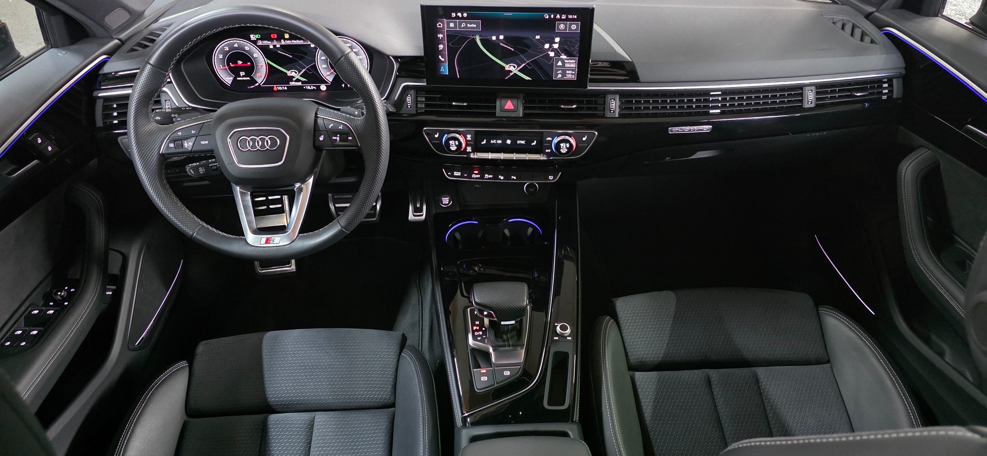 AUDI A4 Avant 45 TFSI S line S-tronic quattro *Panoramadach*Bang & Olufsen*Spurhalteassistent&Abstandsregler*360Kamera*-image-11