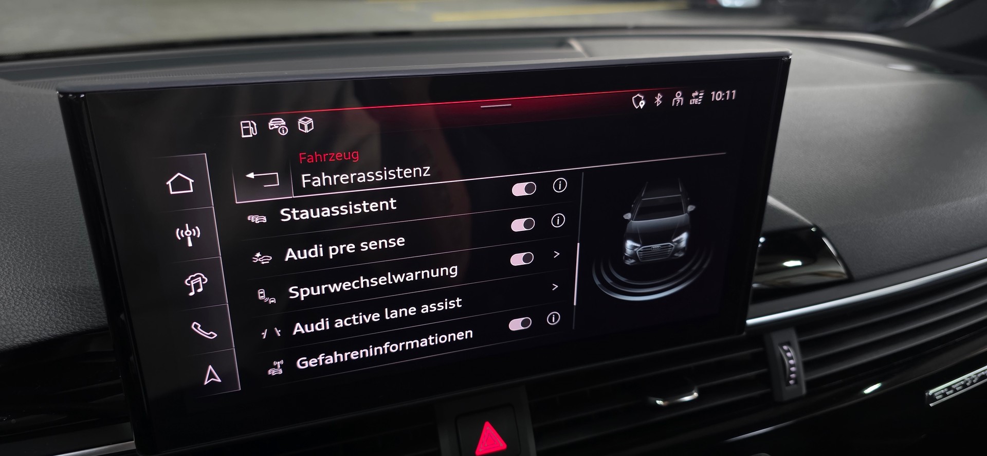 AUDI A4 Avant 45 TFSI S line S-tronic quattro *Panoramadach*Bang & Olufsen*Spurhalteassistent&Abstandsregler*360Kamera*-image-23